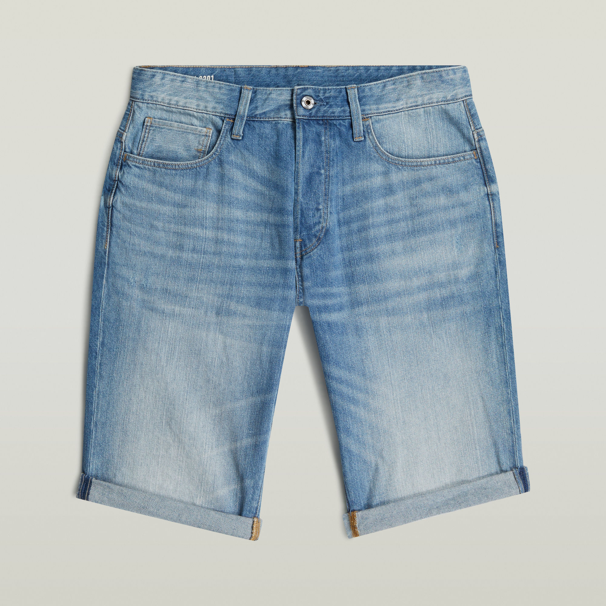 Thumbnail - 3301 Denim Shorts - Hellblau - Herren