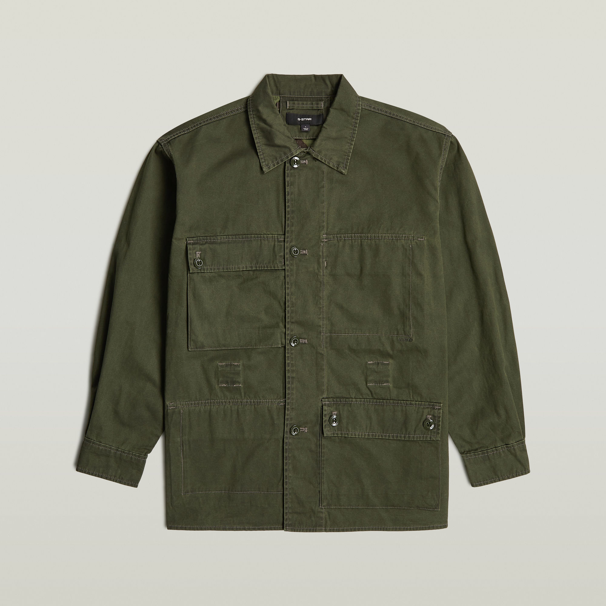 Thumbnail - Reversible Hemd - Mehrfarbig - Herren