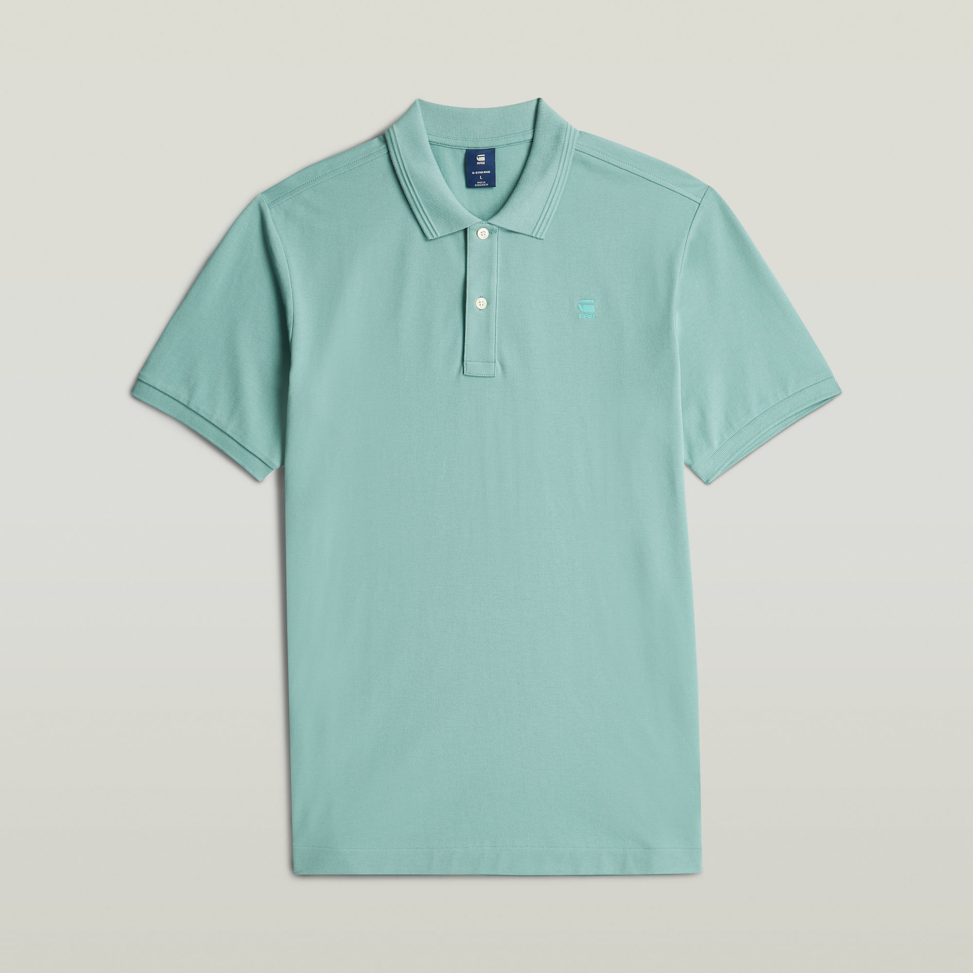 Thumbnail - Dunda Slim Poloshirt - Mittelblau - Herren