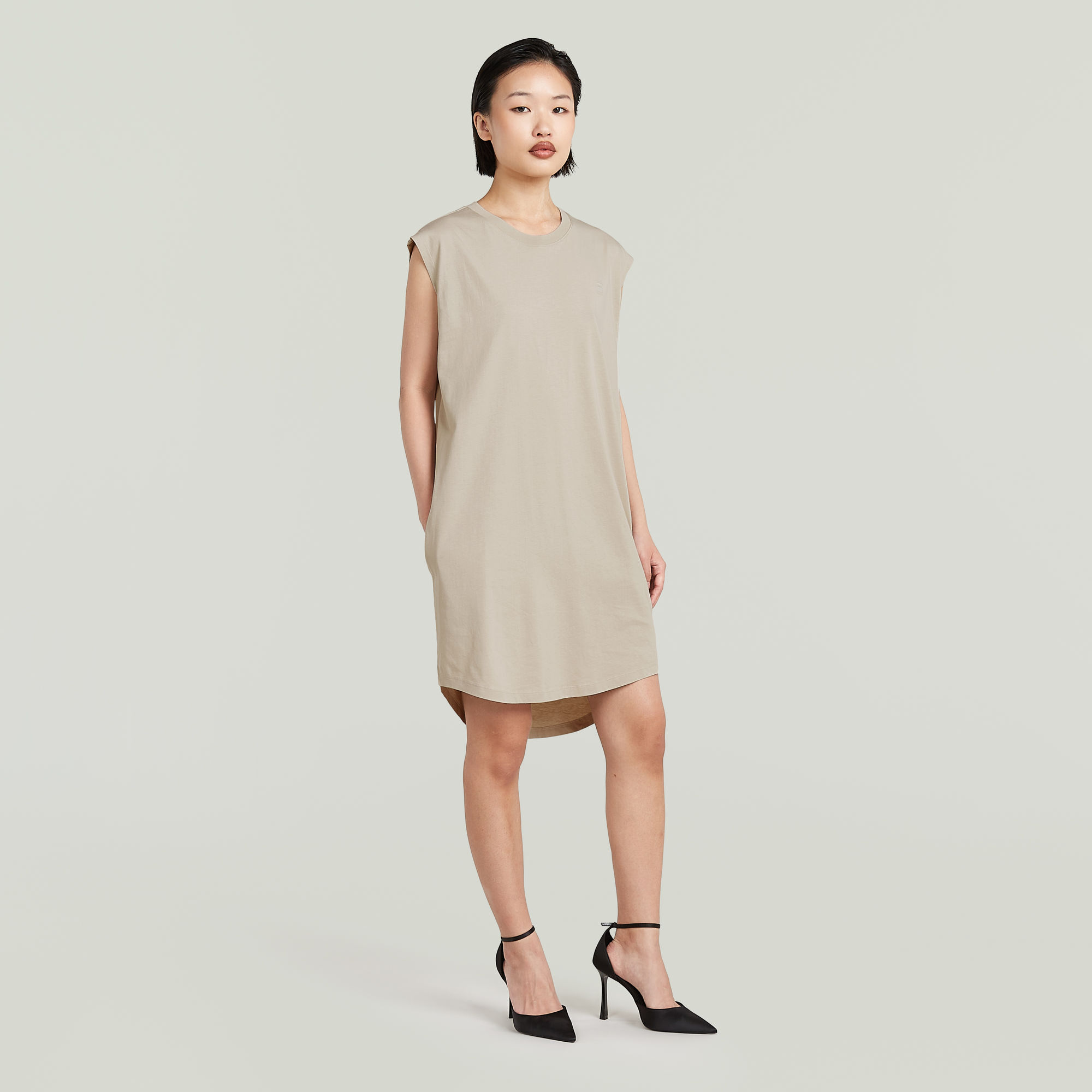 G-Star RAW Lash Loose Jurk Beige Dames