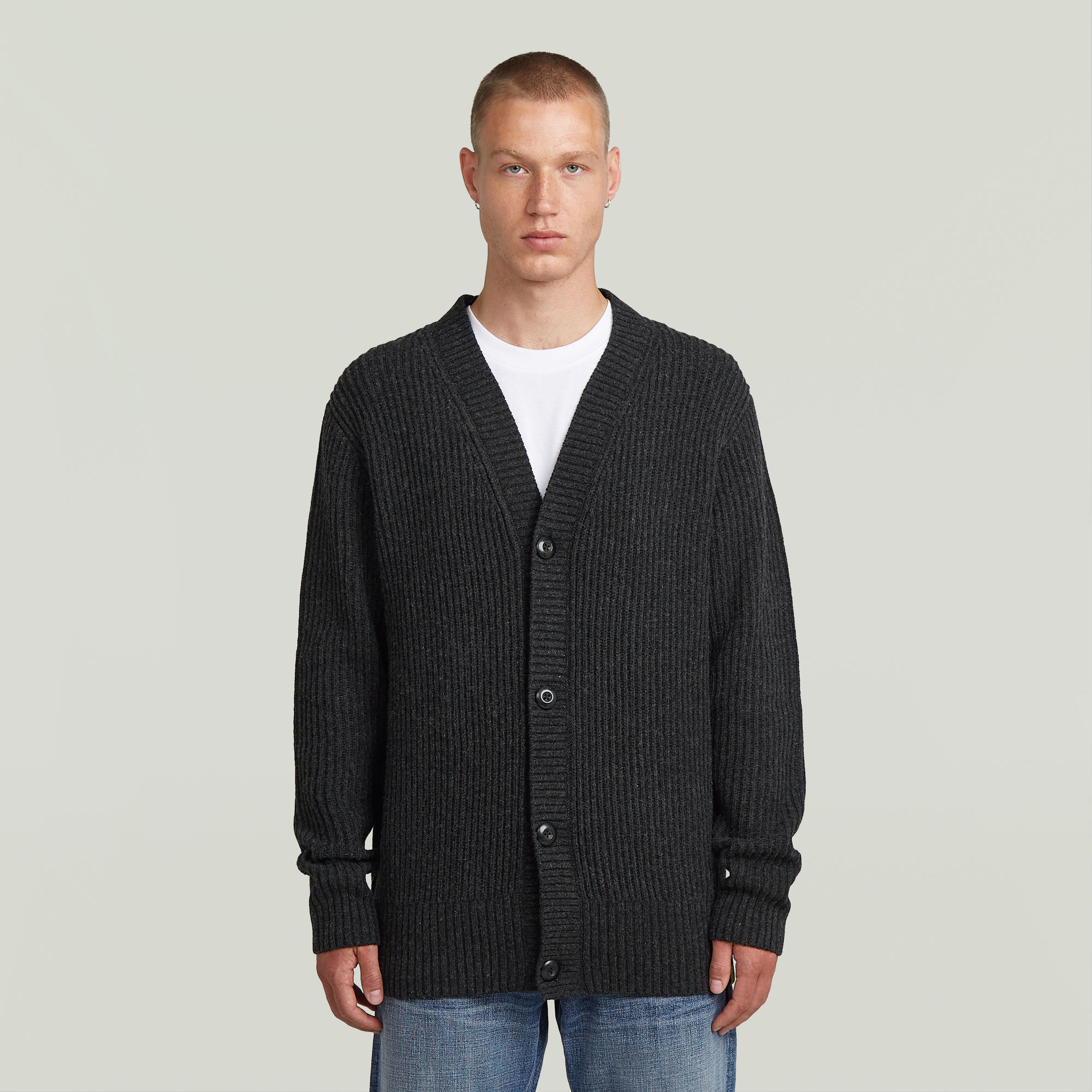 Essential Cardigan Knit - Mehrfarbig - Herren