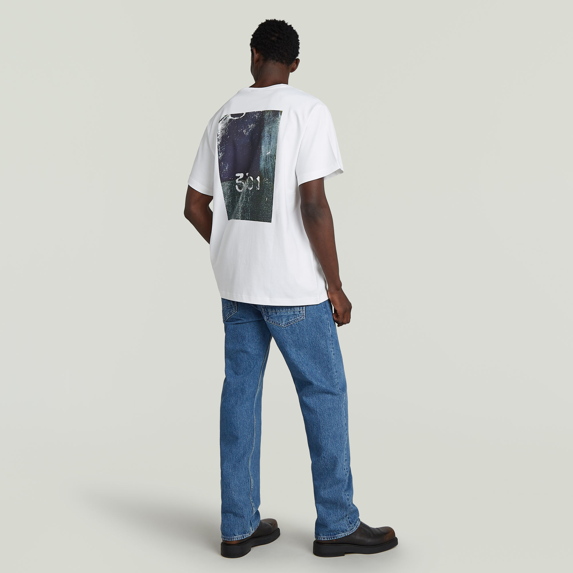G-Star RAW Back Photo Print Loose T-shirt Anders Heren