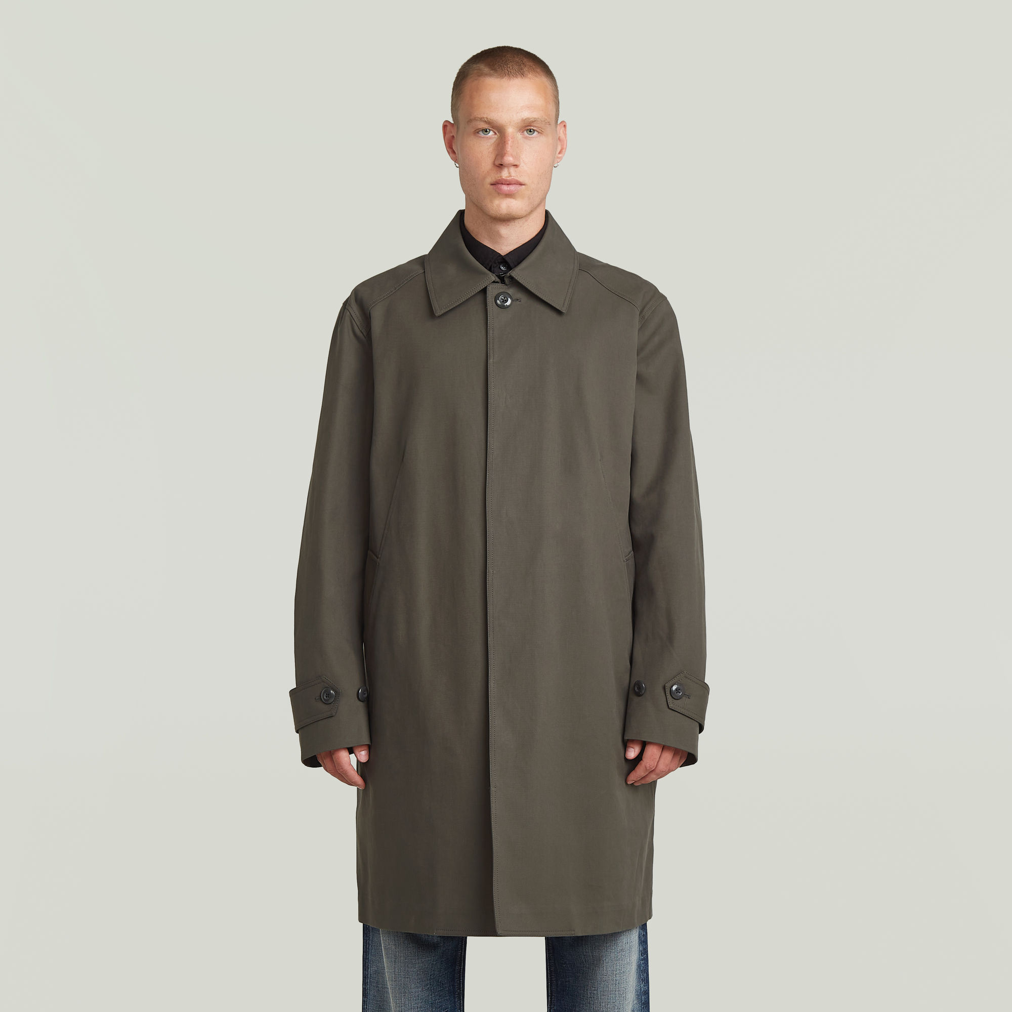 

Car Coat Unisex - Grey - Men