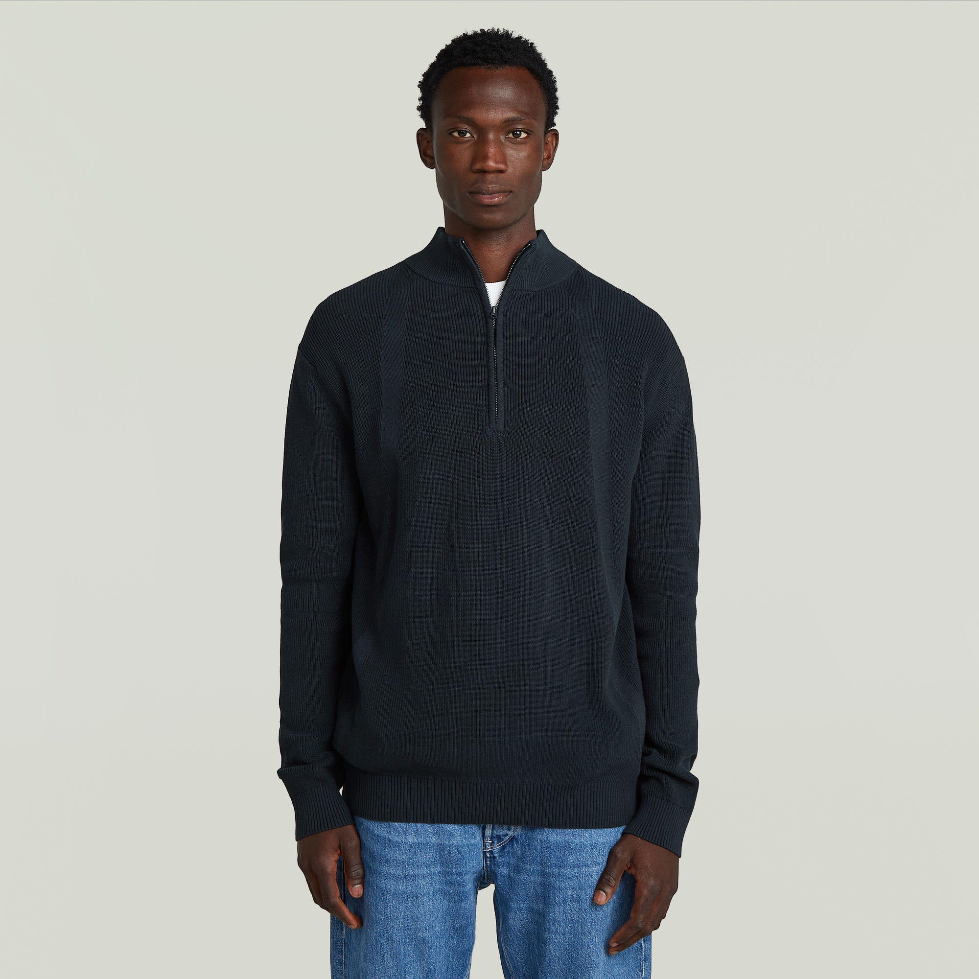 Structure Half Zip Knit - s - G-Star RAW - Modalova
