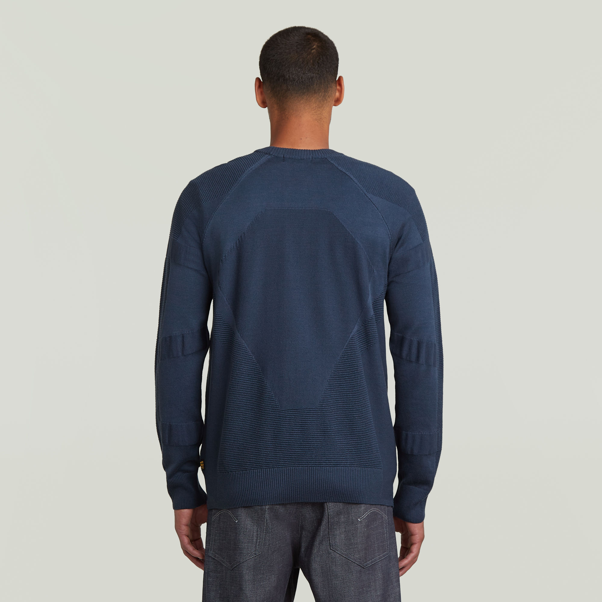 G-Star RAW 3D Biker Ribbed Trui Meerkleurig Heren