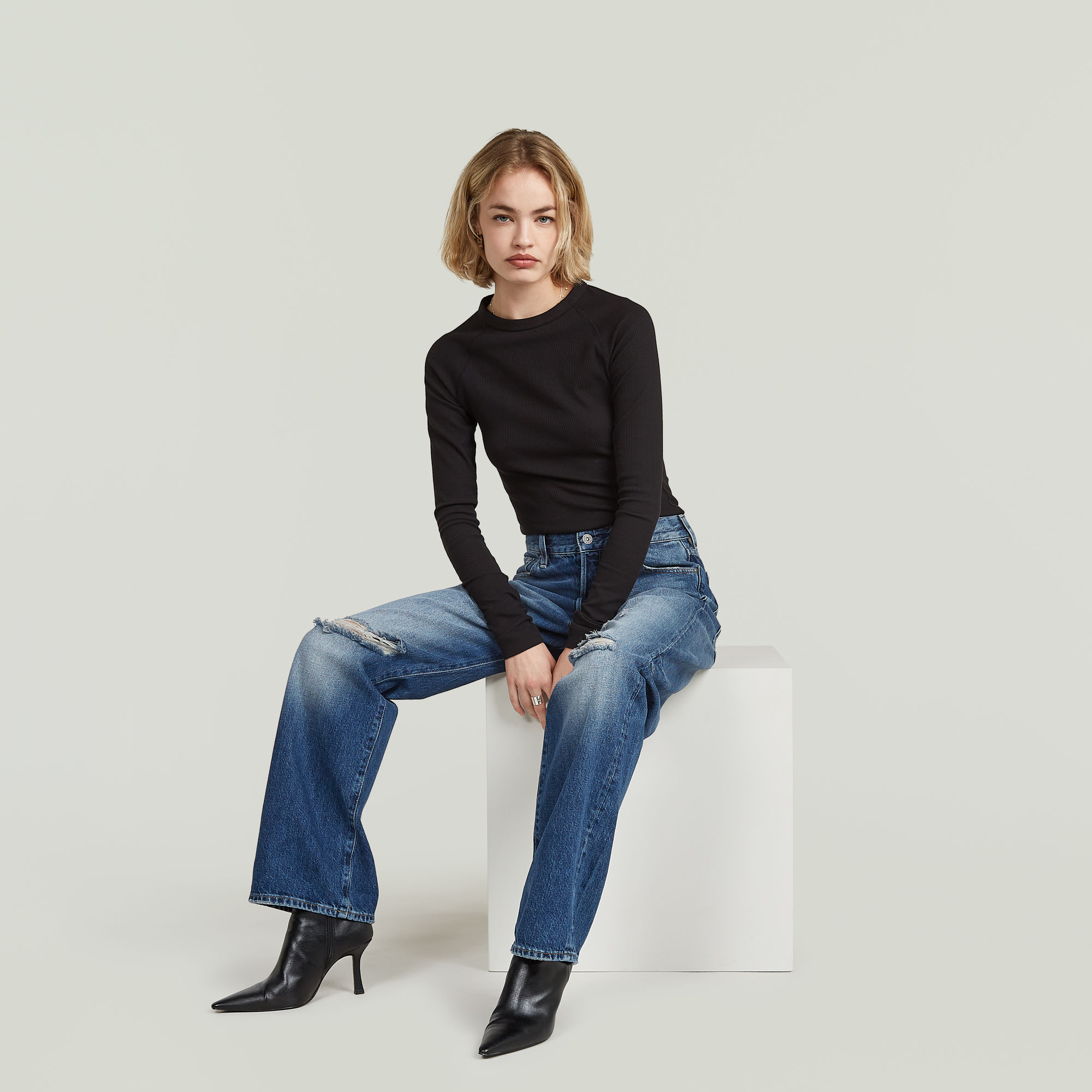 G-Star RAW Bowey 3D Boyfriend Jeans Anders Dames