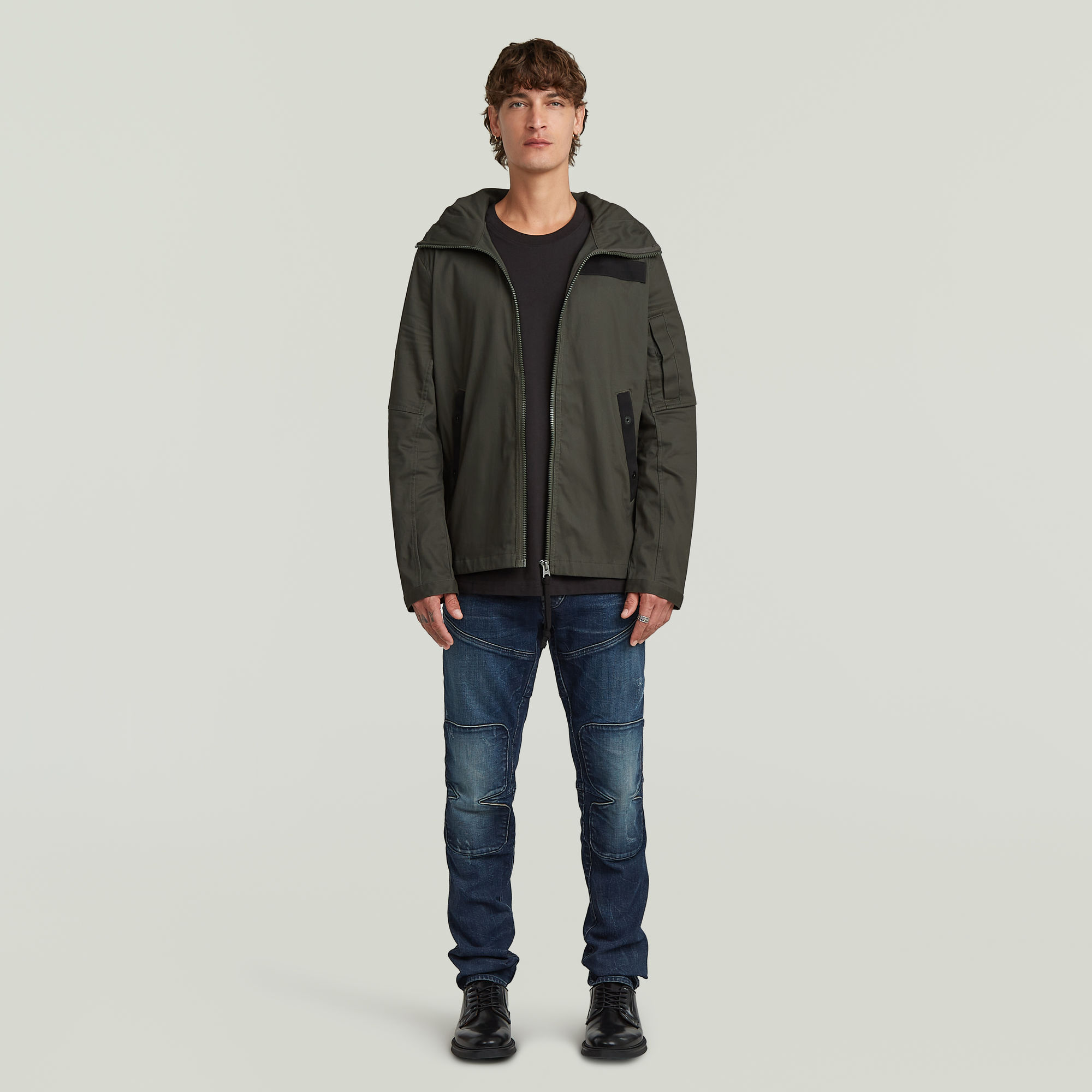 G-Star RAW Batt Overshirt Grijs Heren