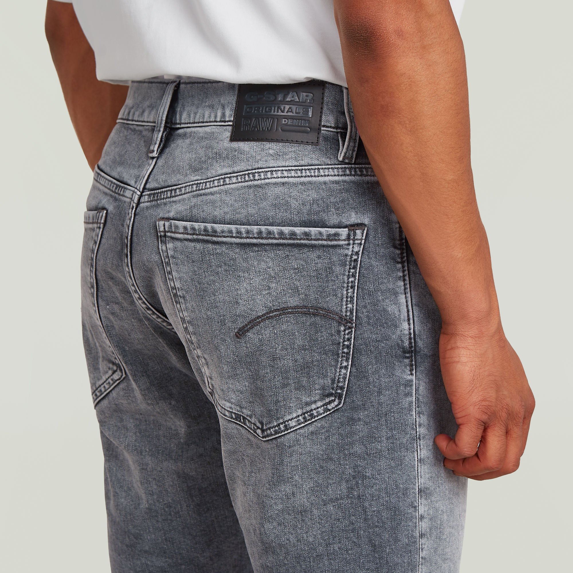 G-Star RAW Mosa Denim Short Grijs Heren