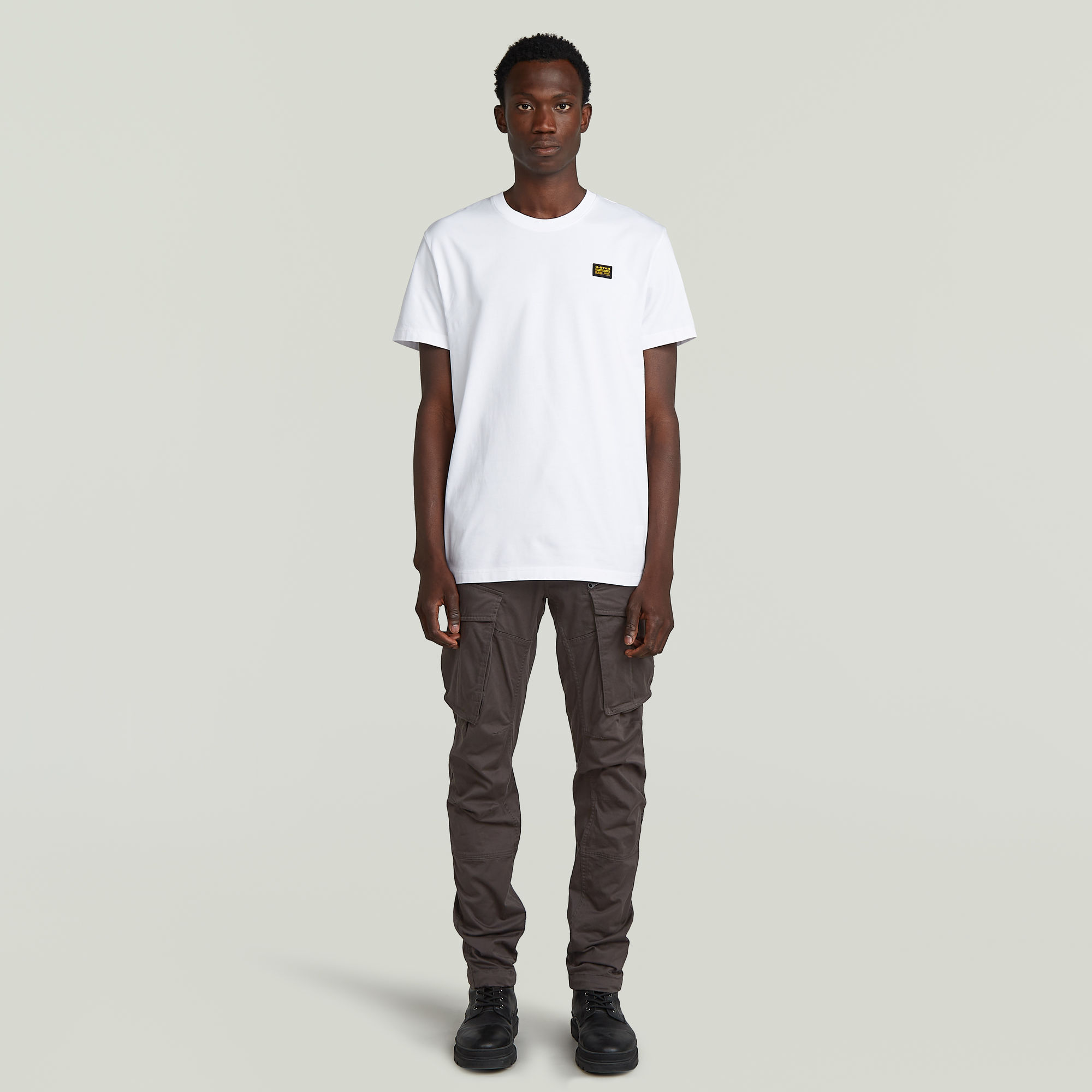 Thumbnail - Rovic Zip 3D Regular Tapered Hose - Grau - Herren