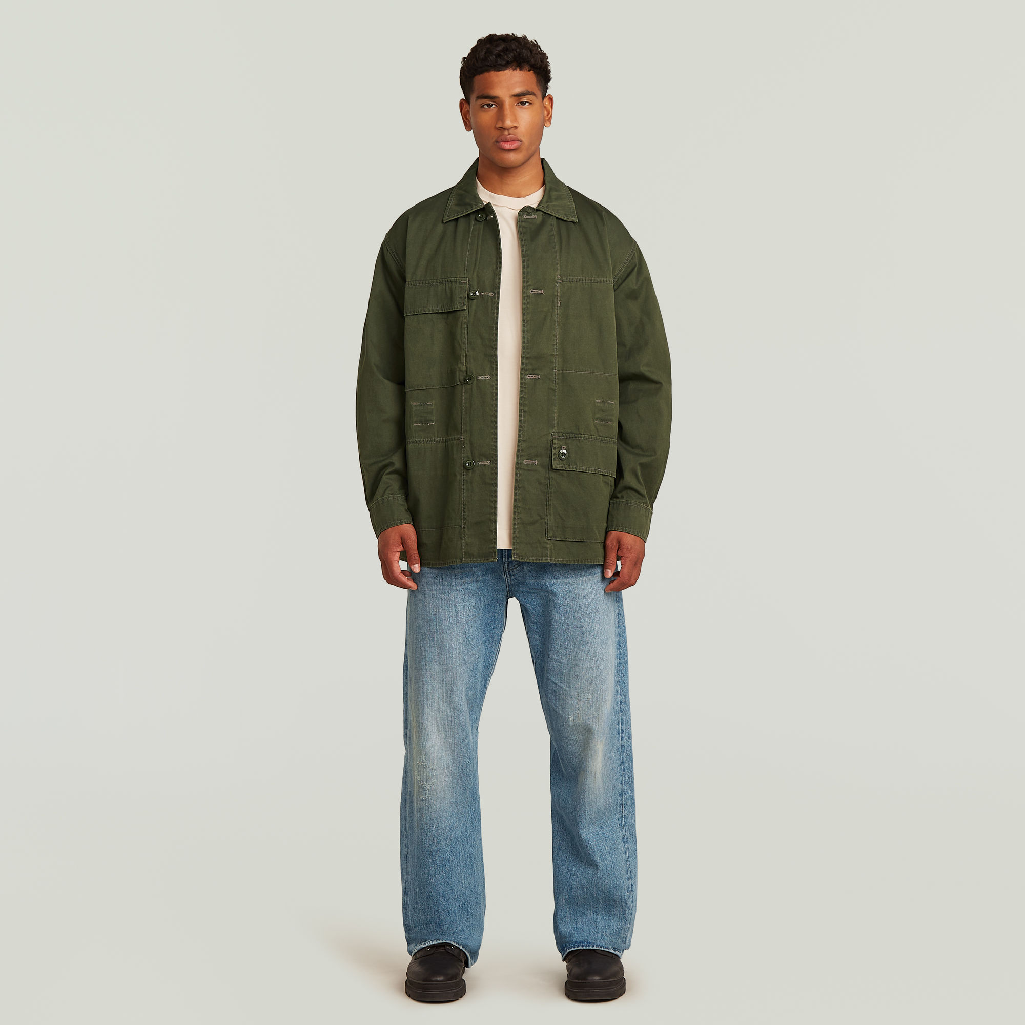 Thumbnail - Reversible Hemd - Mehrfarbig - Herren