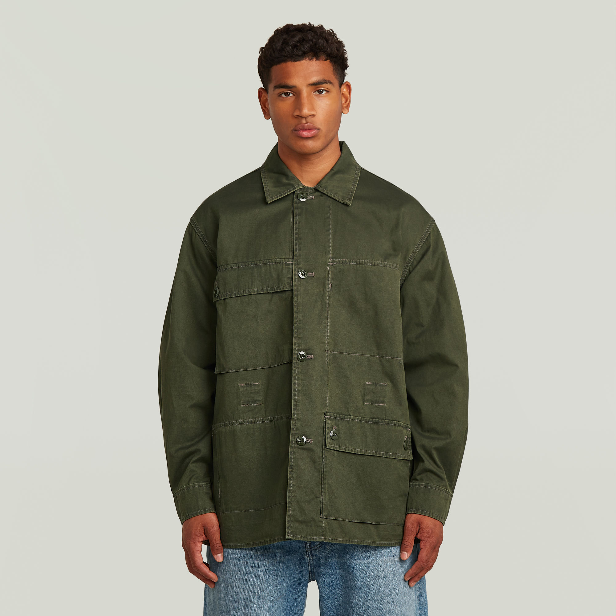 

Reversible Overshirt - Multi color - Men