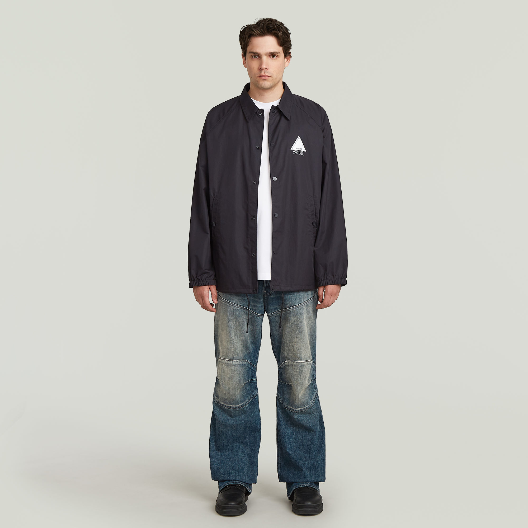 Thumbnail - Coach Jacke - Schwarz - Herren