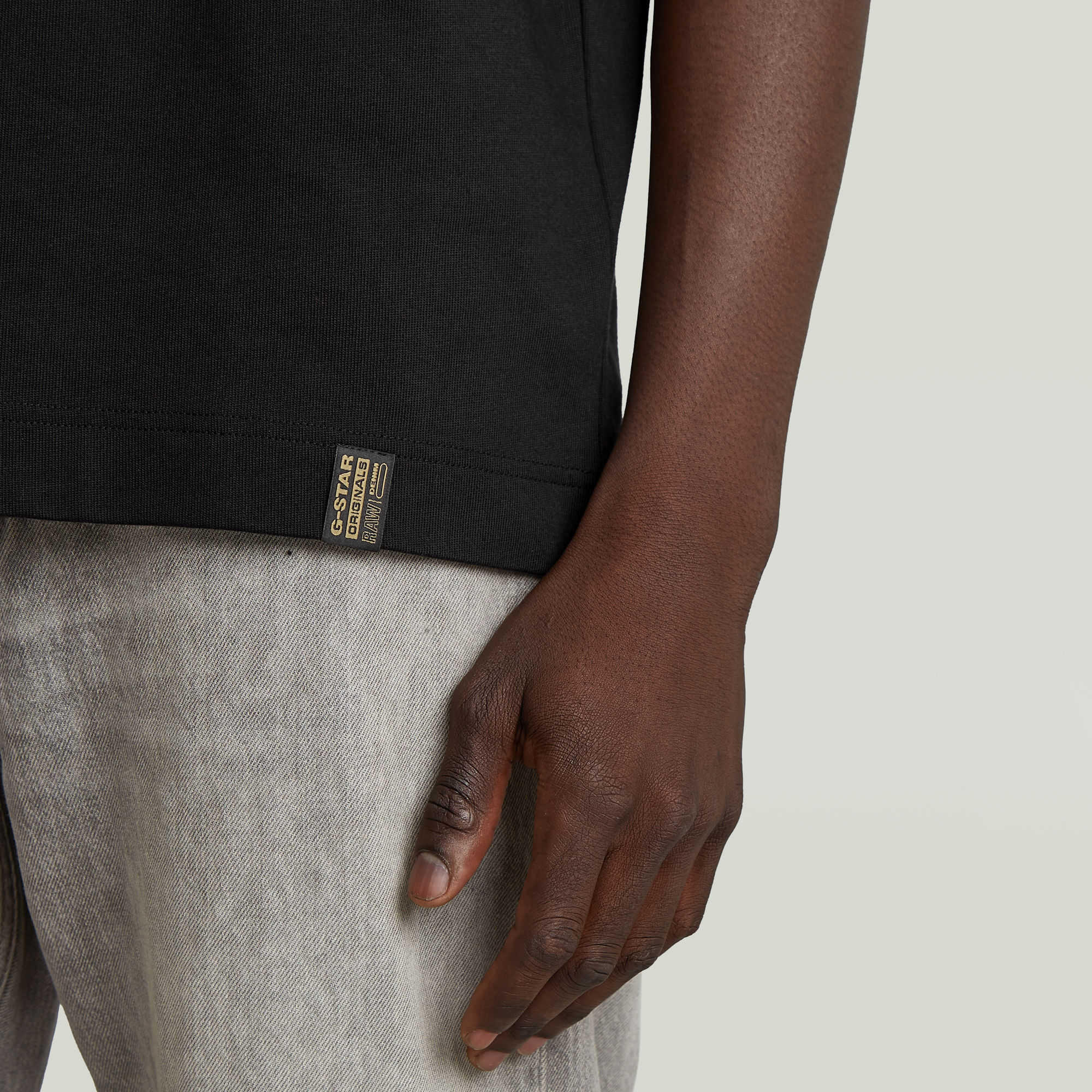 G-Star RAW Essential T-shirt Zwart Heren