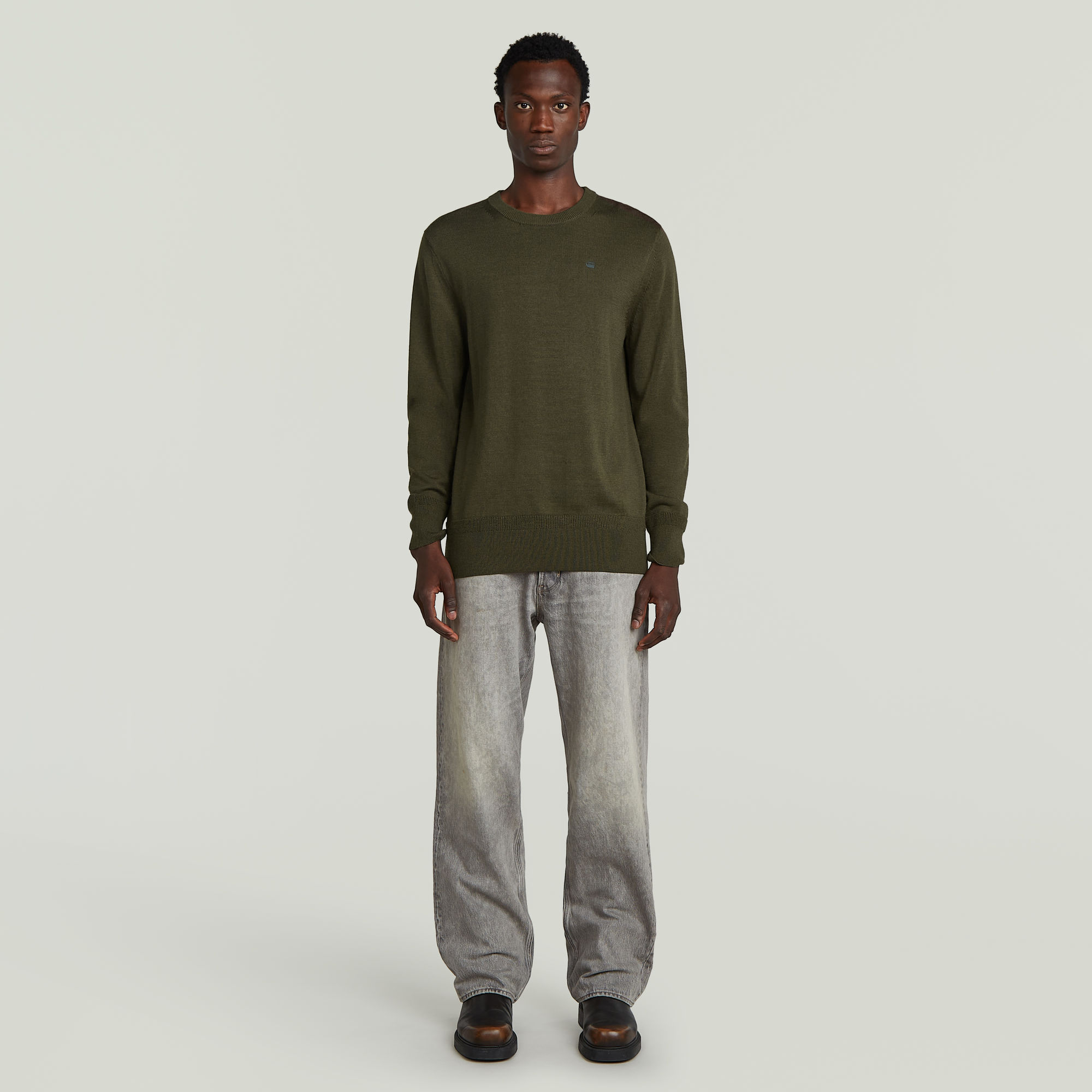 Thumbnail - Premium Core Knit - Grau - Herren