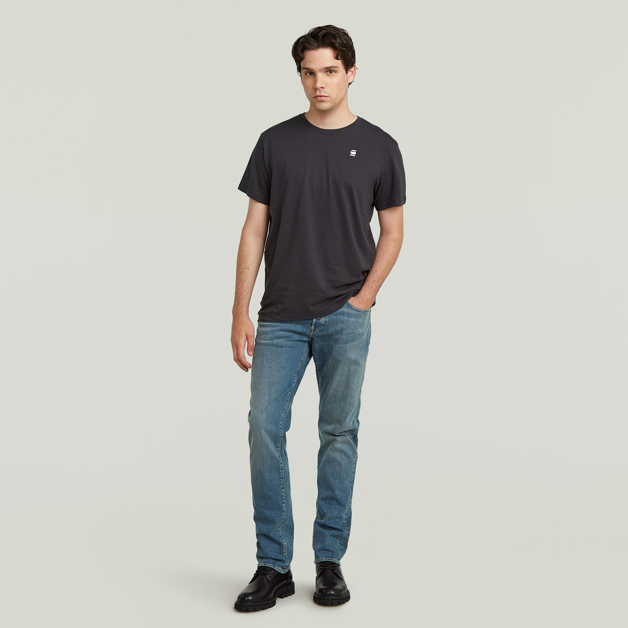G-Star RAW Graw T-Shirt Grijs Heren