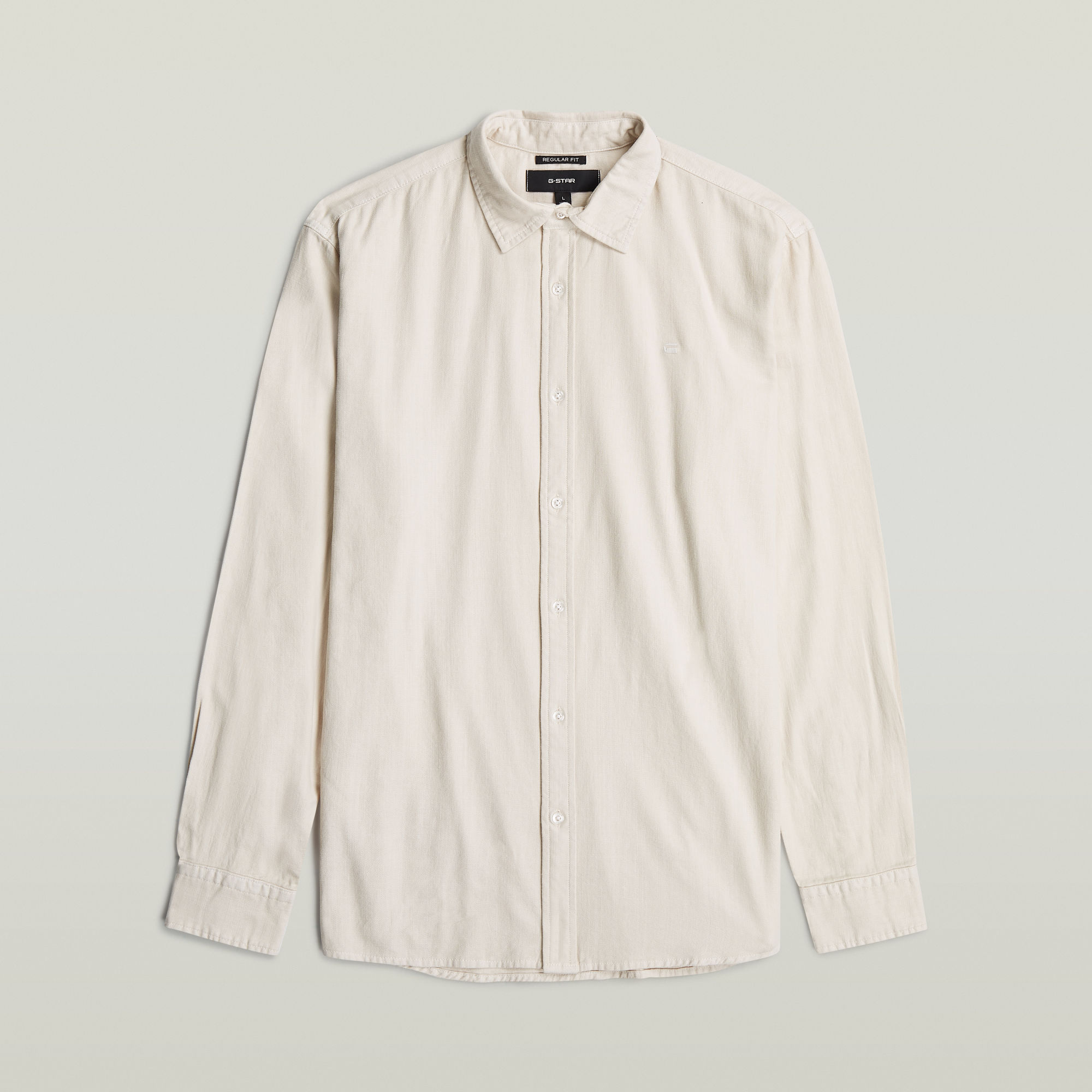 Thumbnail - Clean Regular Hemd - Beige - Herren