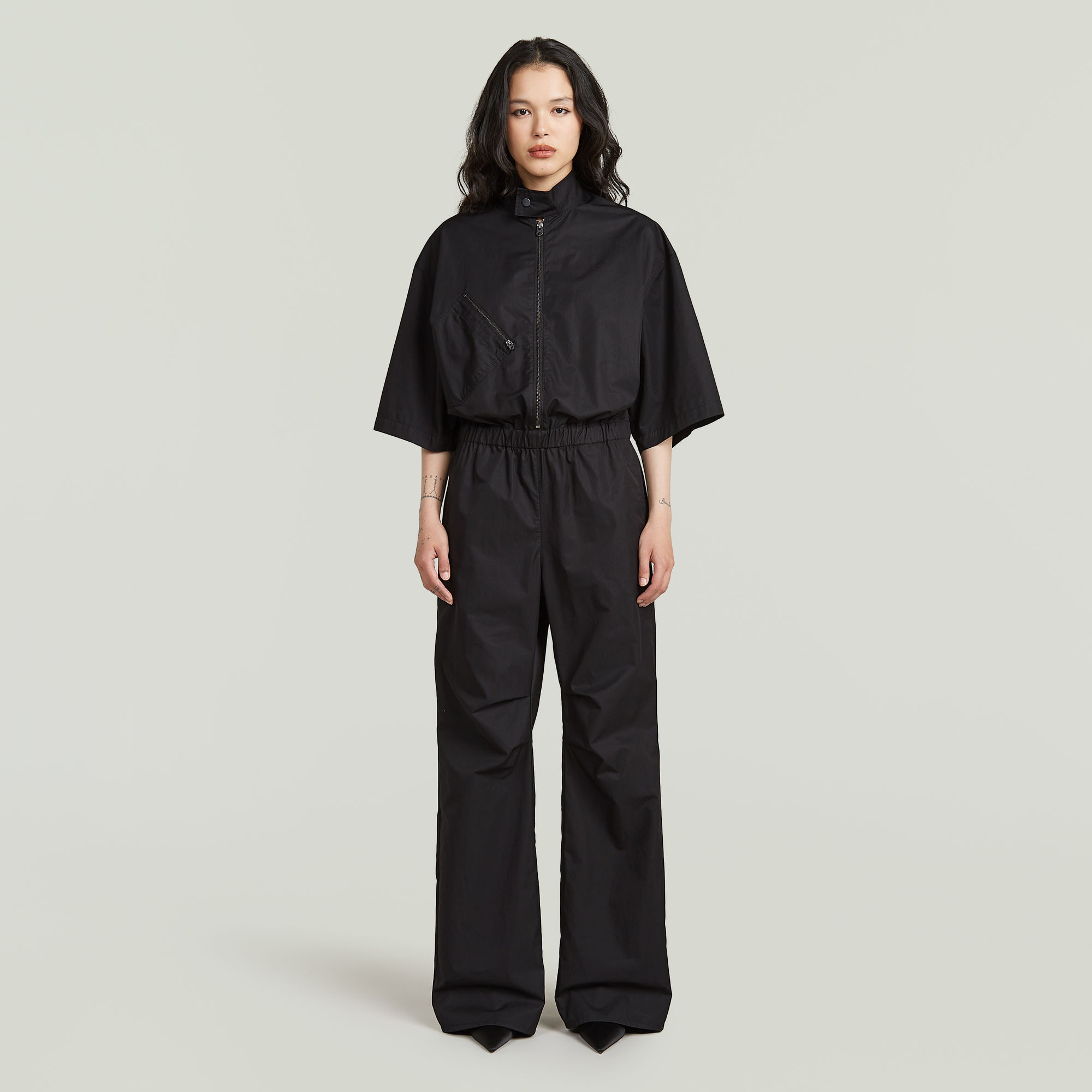 Thumbnail - Bowey Boilersuit - Schwarz - Damen