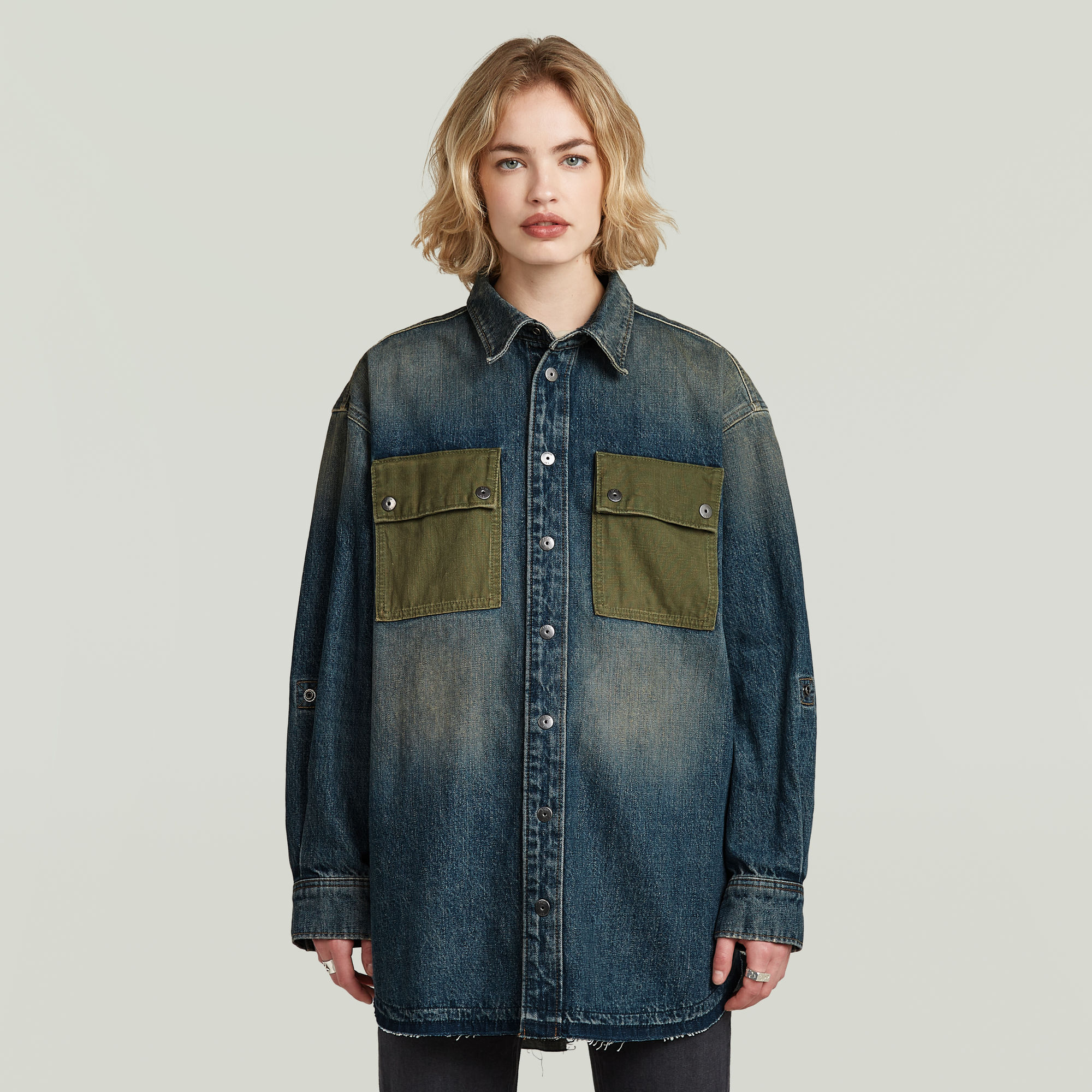 

Hybrid Overshirt - Multi color - Women