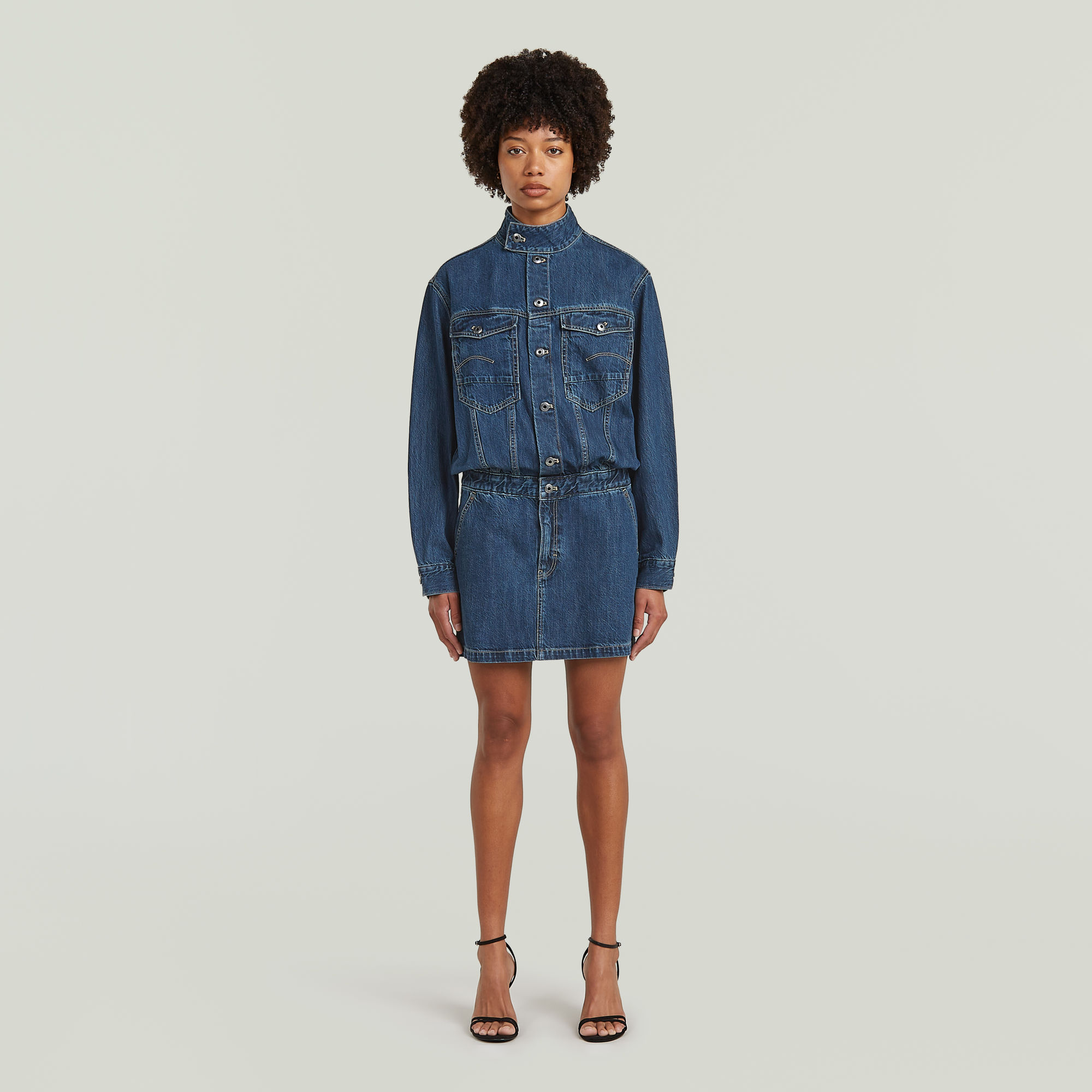 

Jasjurk - Midden blauw - Dames