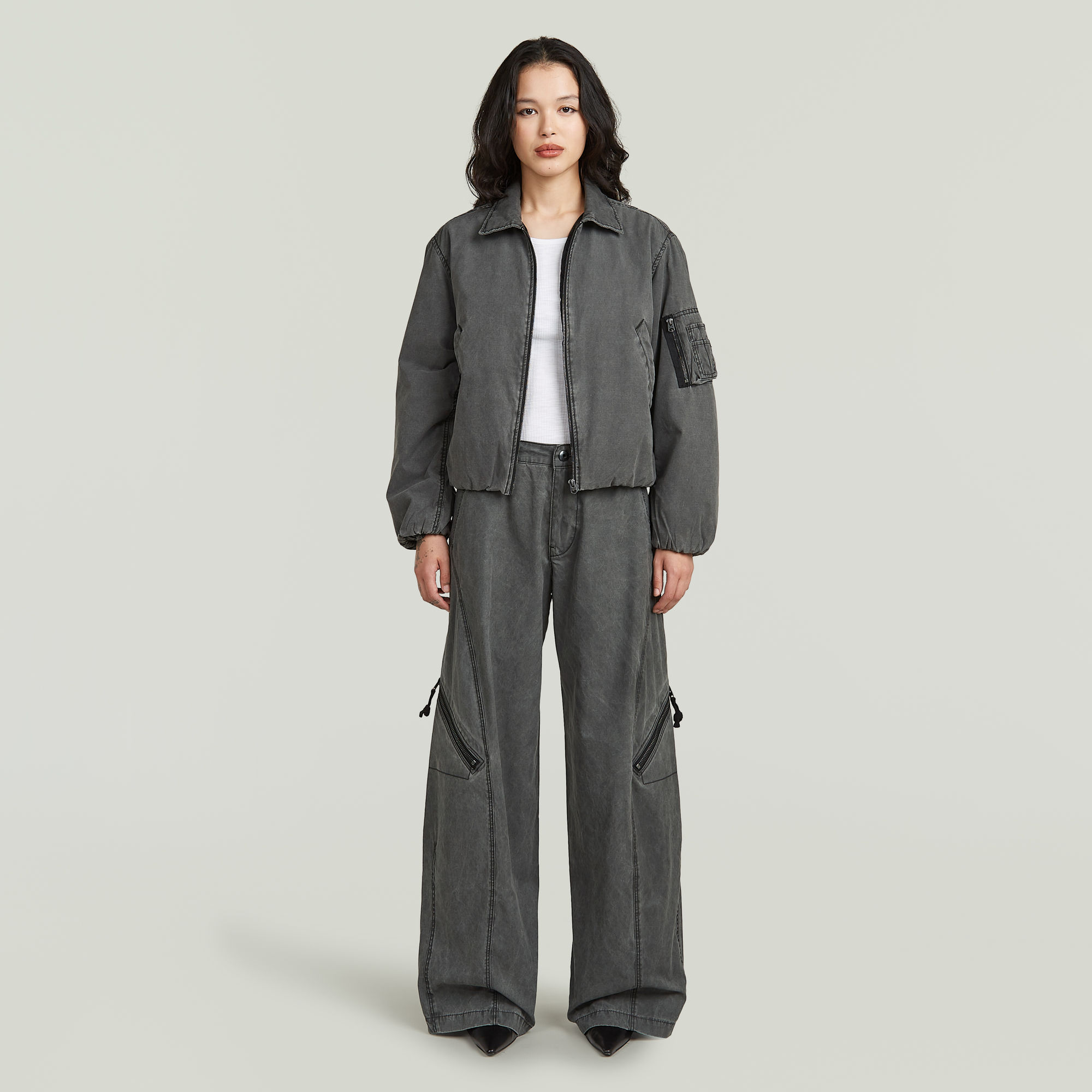 Thumbnail - S Seam Hose - Schwarz - Damen