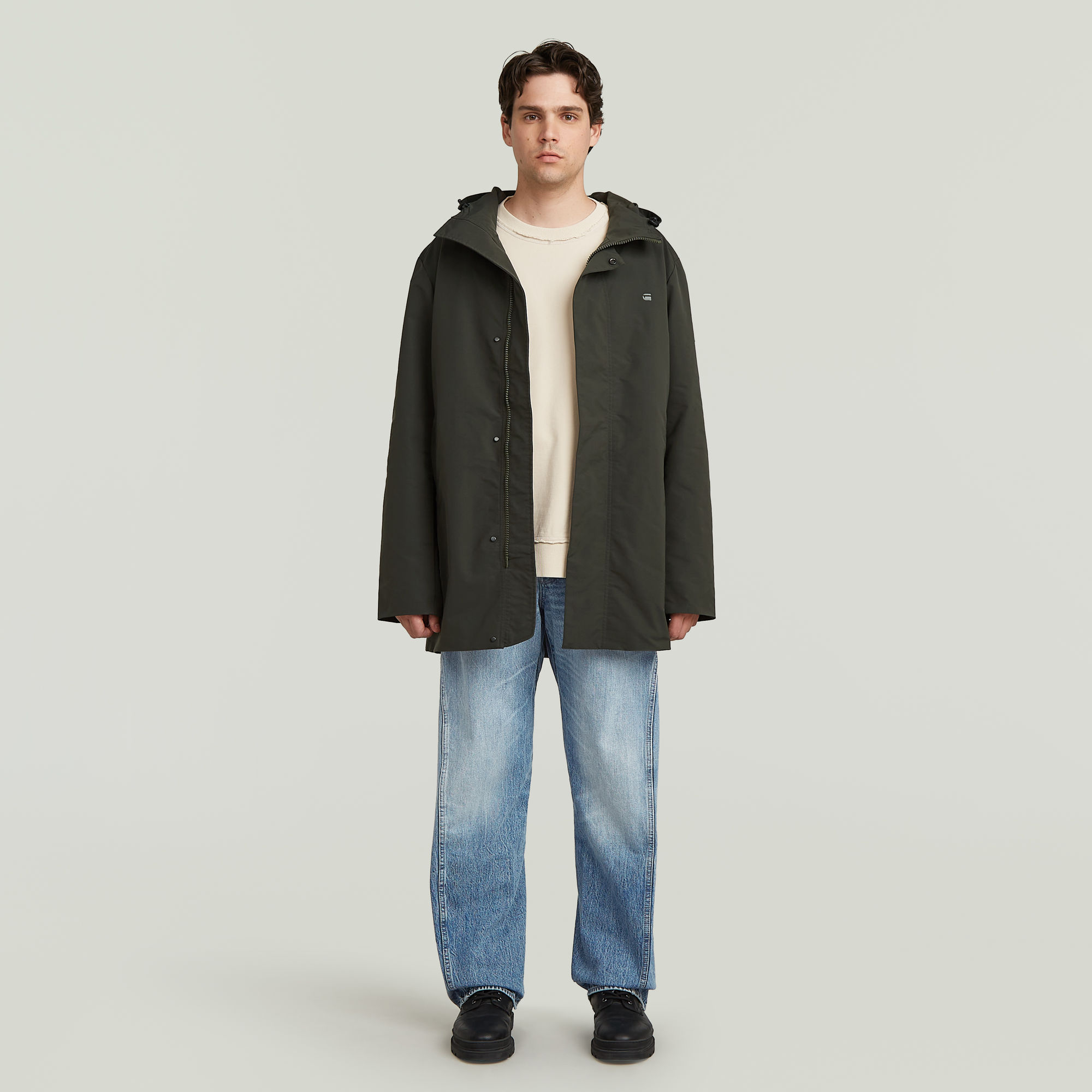 Thumbnail - Clean Vodan Parka - Grau - Herren