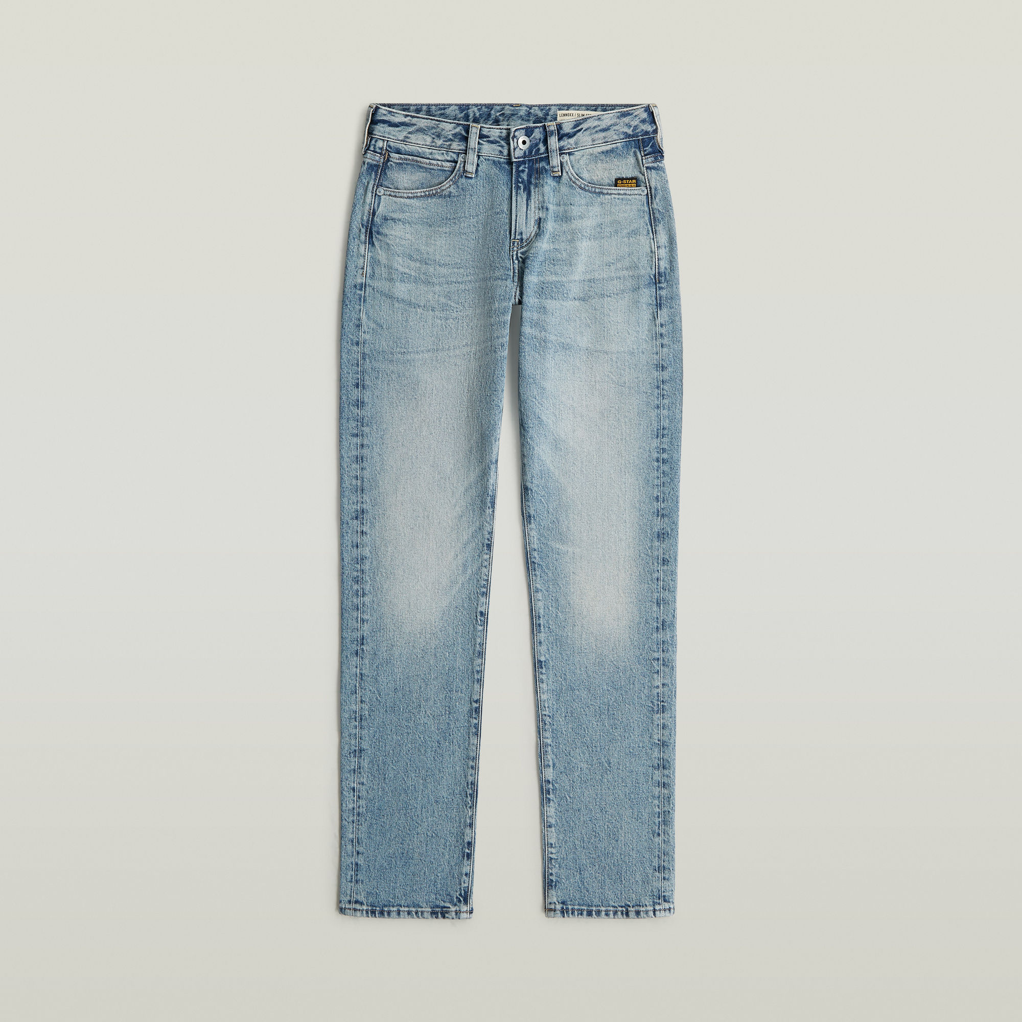 Thumbnail - G-STAR Lennoxx Slim Straight Jeans - Hellblau - Damen