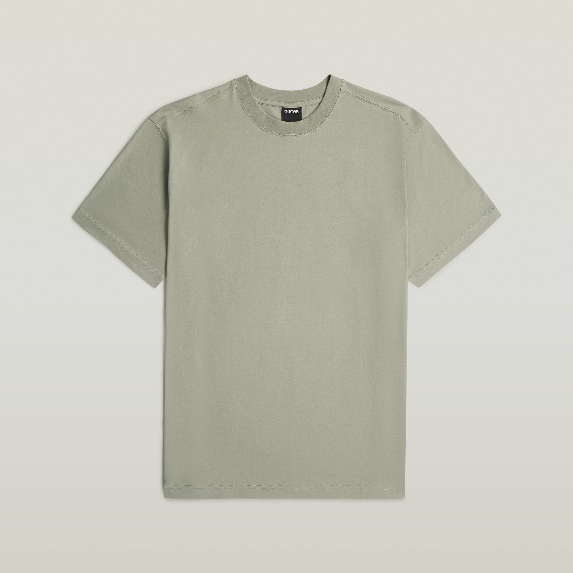 Thumbnail - Layered Back Graphic T-Shirt - Beige - Herren