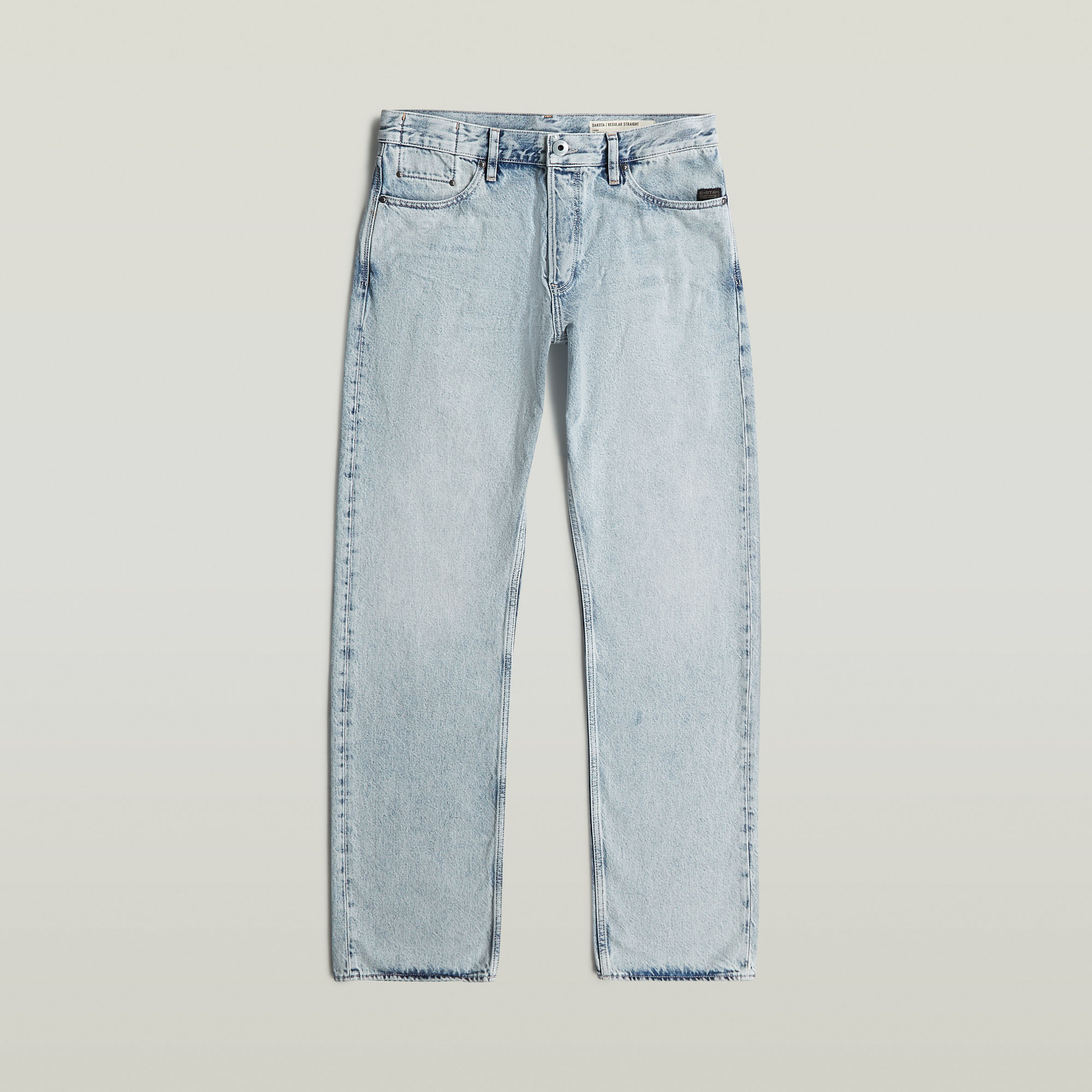 Thumbnail - Dakota Regular Straight Jeans - Hellblau - Herren
