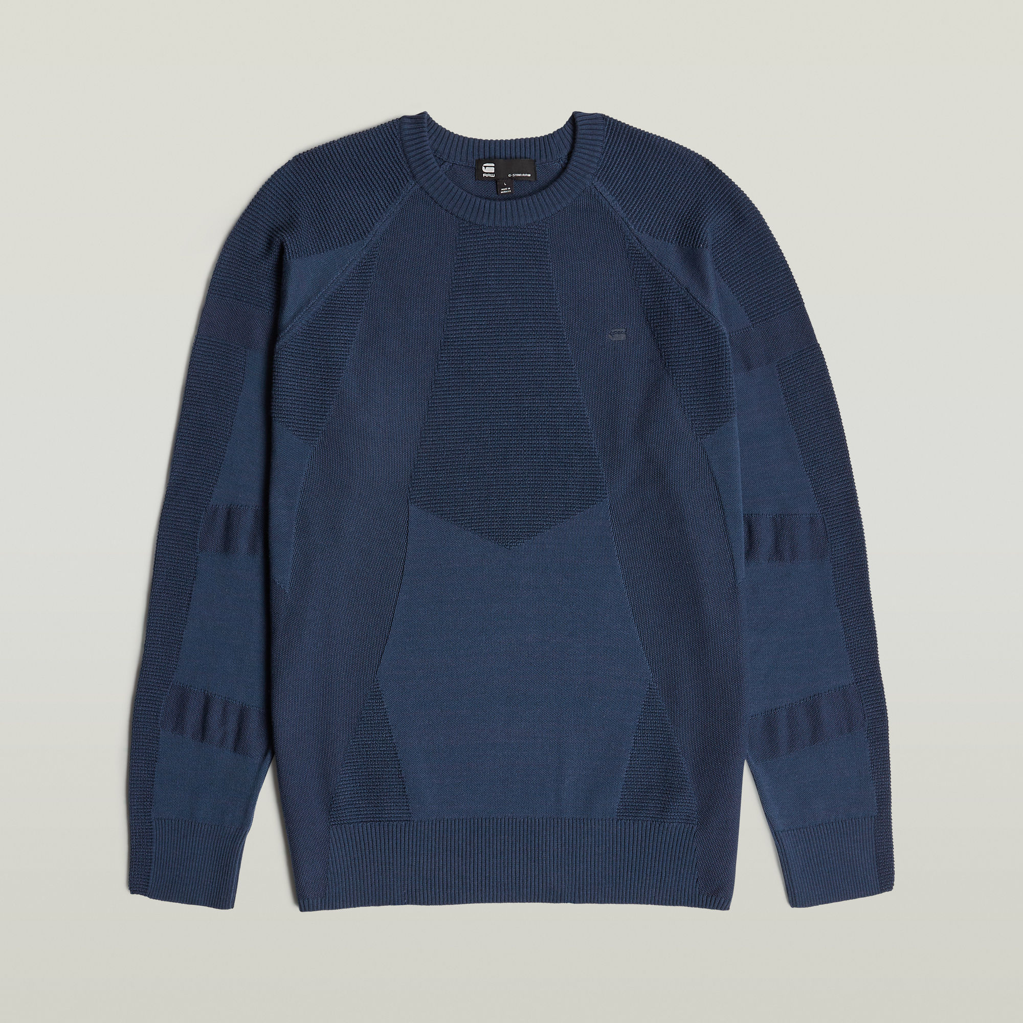 G-Star RAW 3D Biker Ribbed Trui Meerkleurig Heren