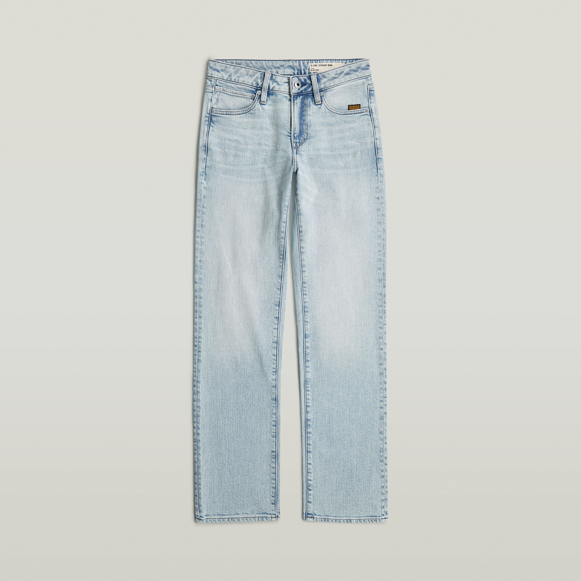 Thumbnail - G-Straight Jeans - Hellblau - Damen