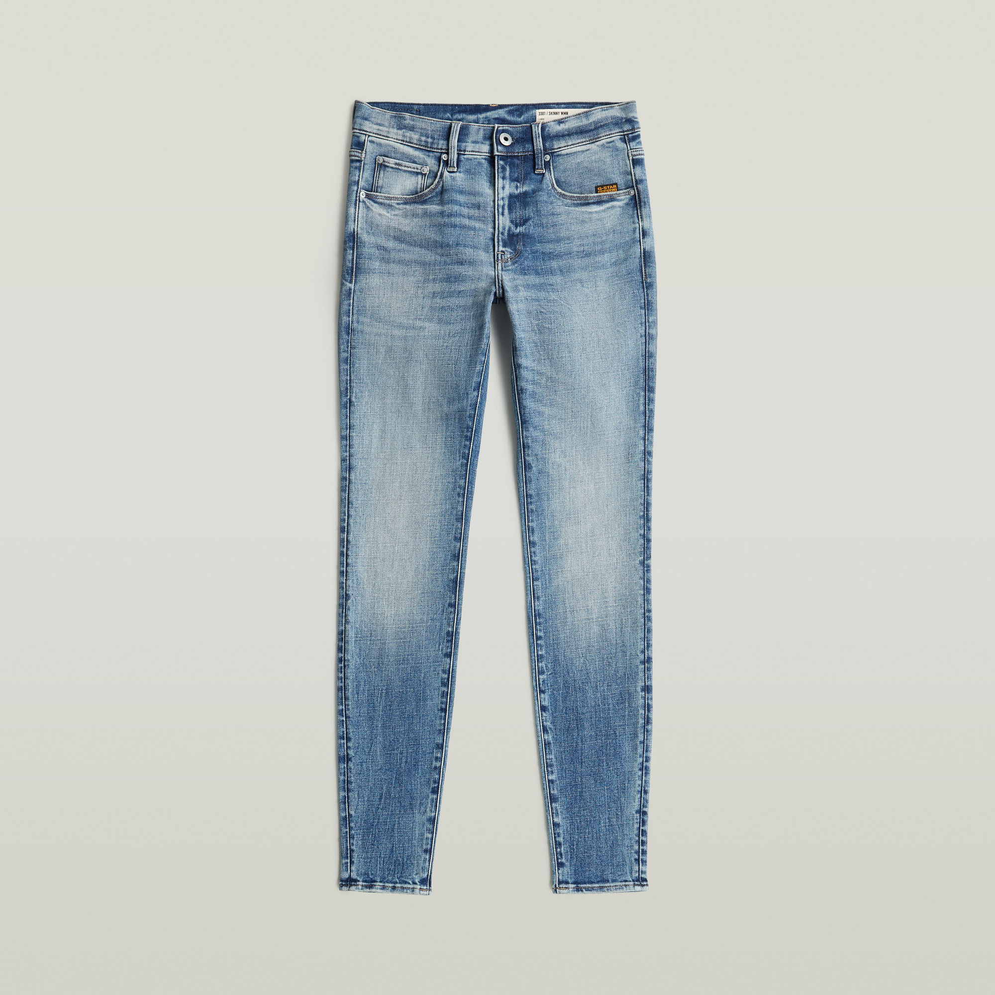 Thumbnail - 3301 Skinny Jeans - Mittelblau - Damen