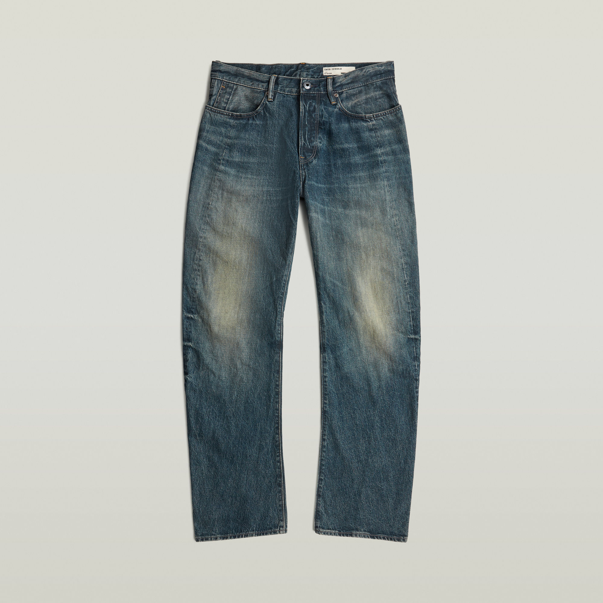 Thumbnail - Contor Regular Jeans - Dunkelblau - Herren