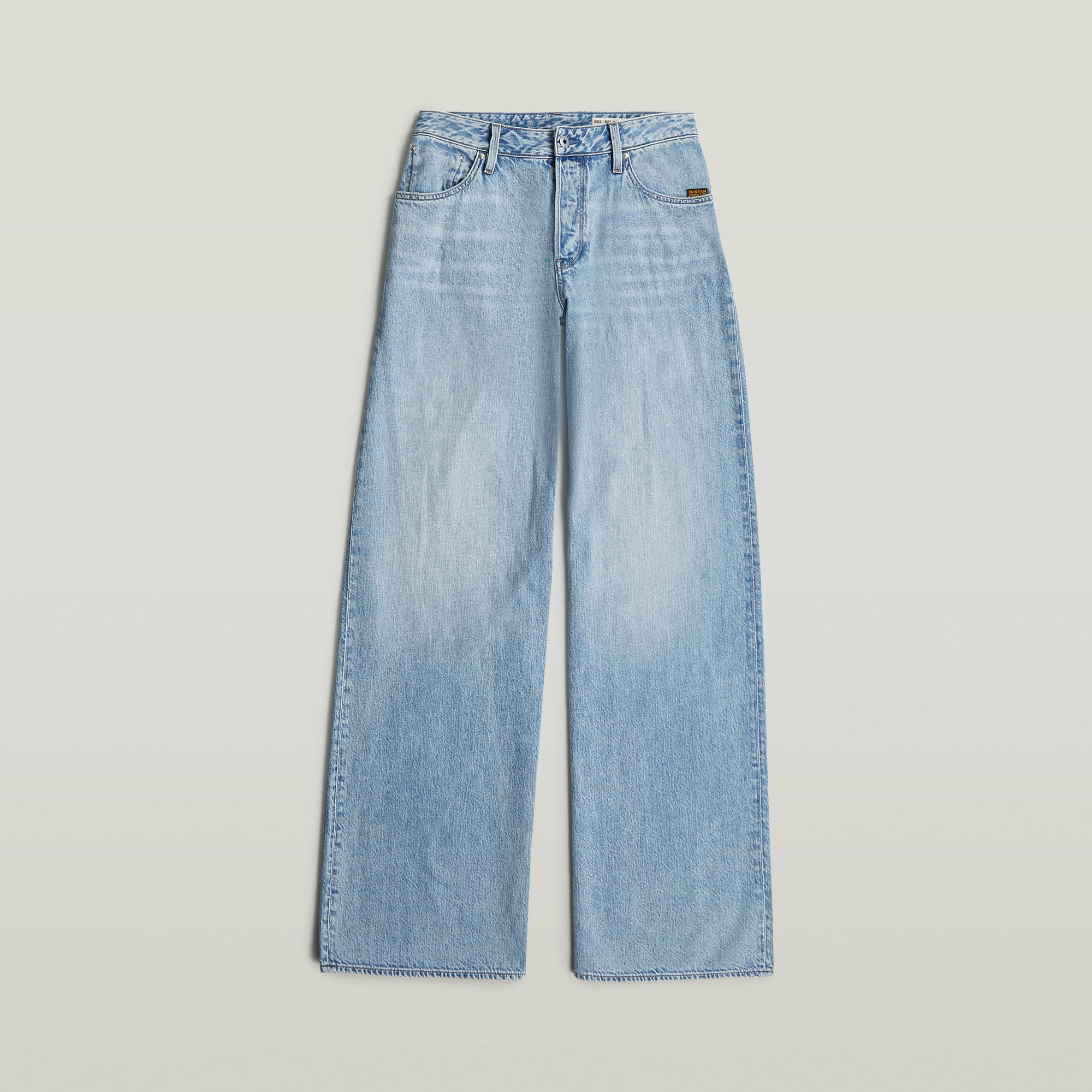 Thumbnail - Roxx Wide Jeans - Hellblau - Damen