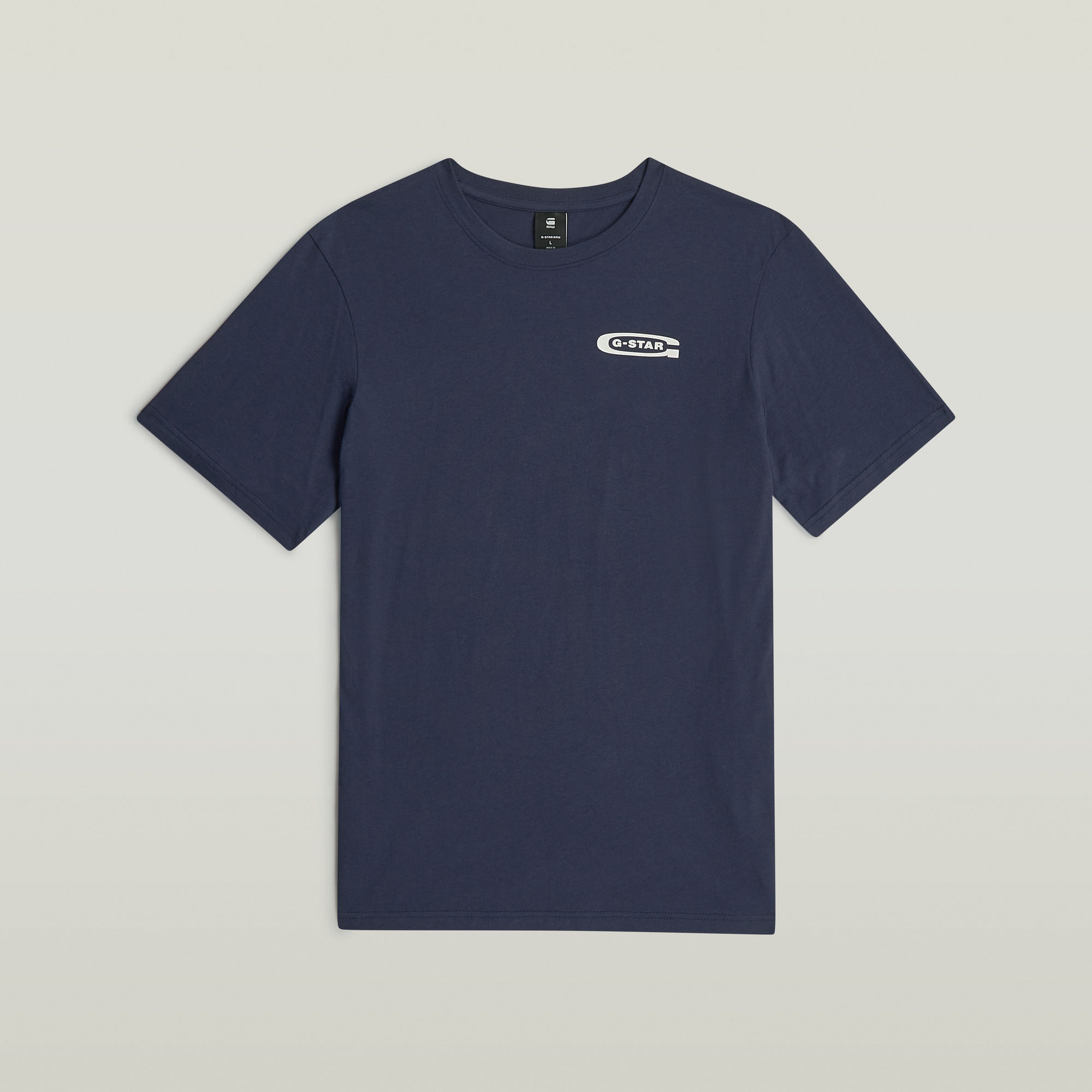 G-Star RAW Old Skool Slim T-Shirt Donkerblauw Heren