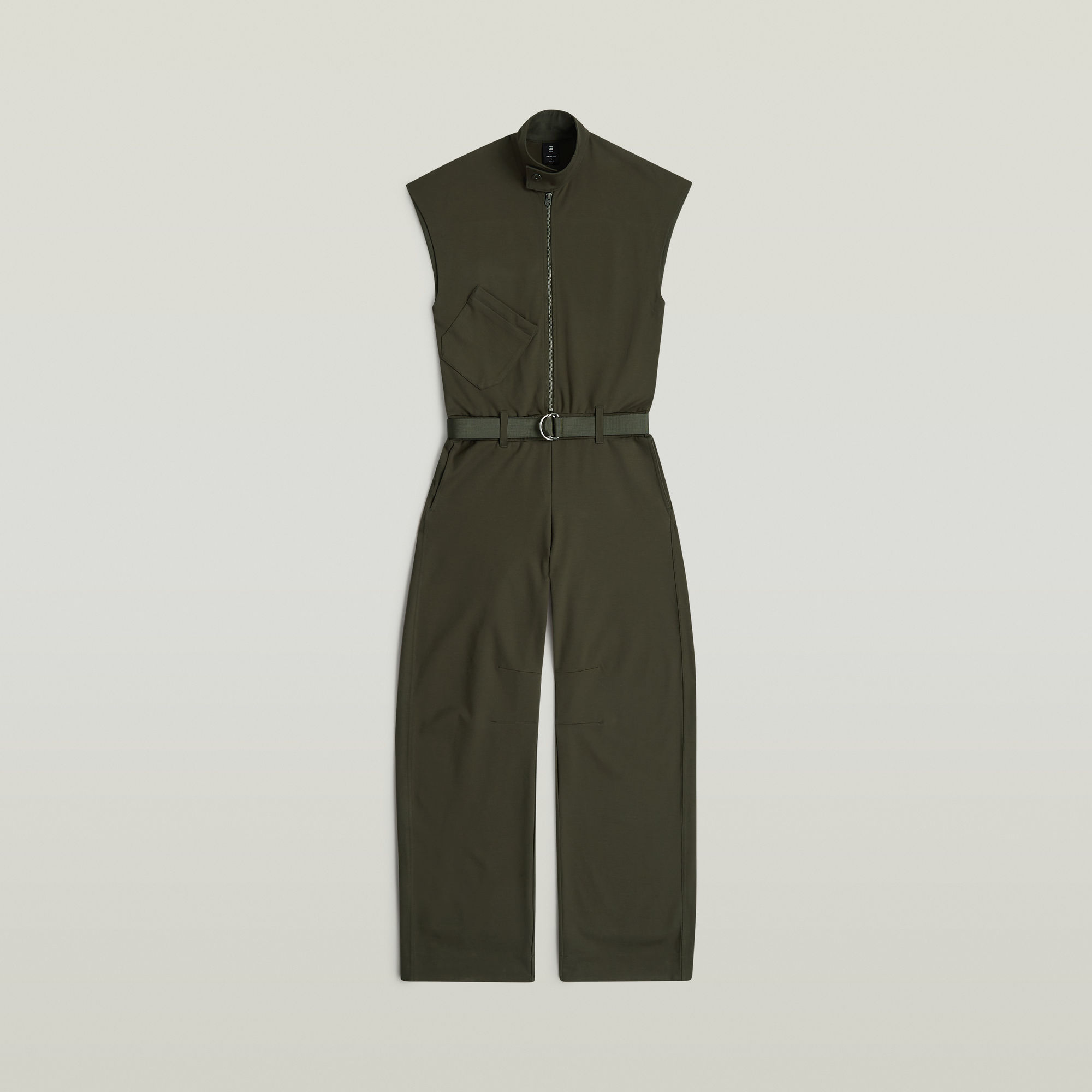 Thumbnail - Soft Sculpt Jumpsuit - Grau - Damen