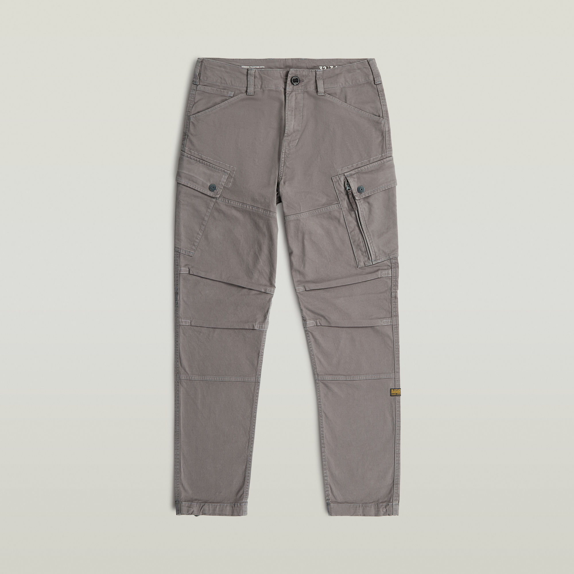 Thumbnail - Roxic Zip Straight Tapered Hose - Grau - Herren
