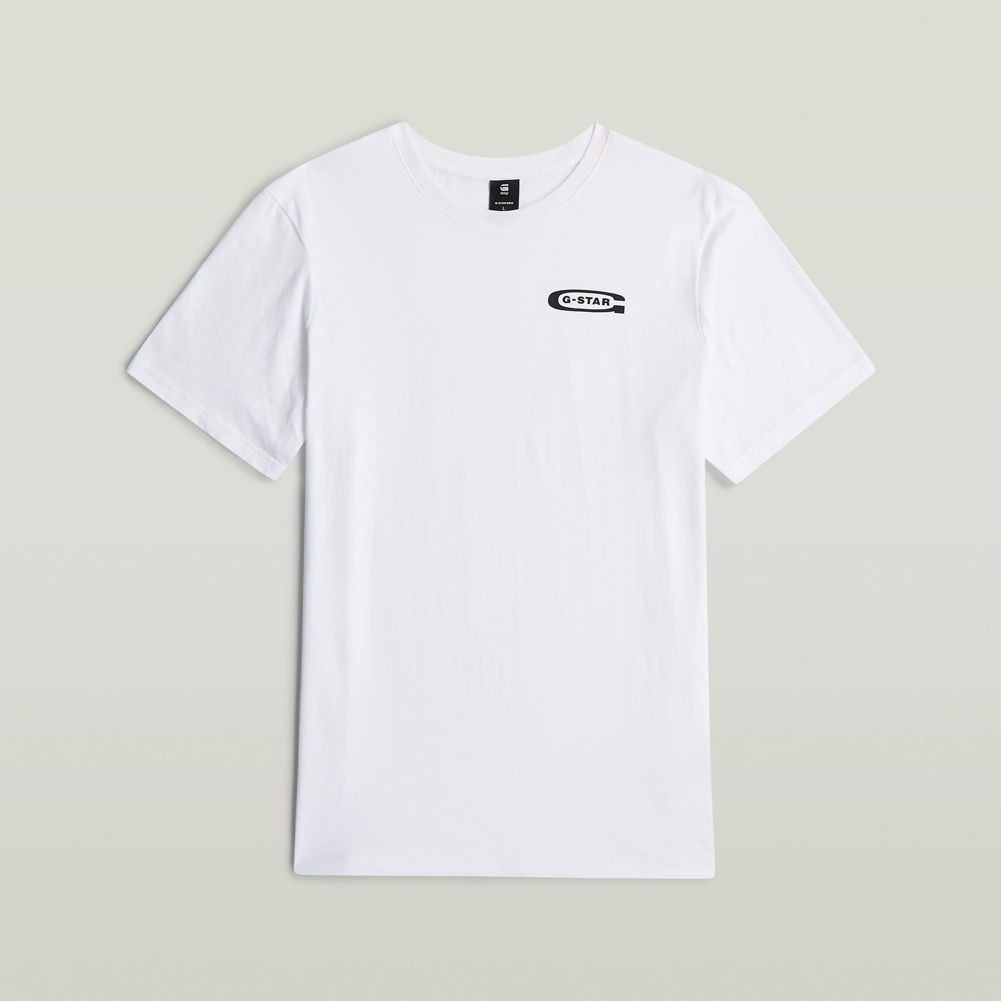 Thumbnail - Old Skool Slim T-Shirt - Weiß - Herren