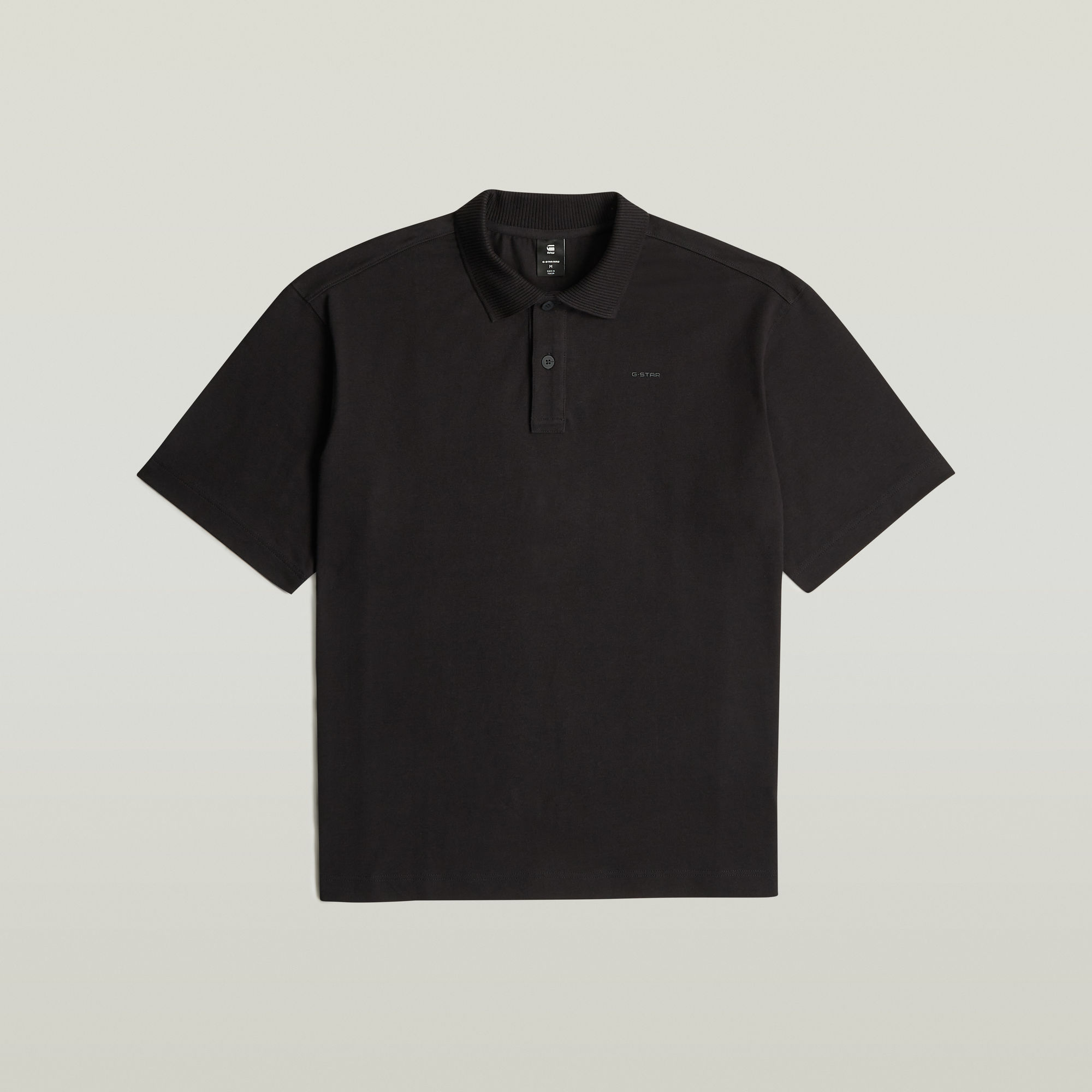 Thumbnail - Loose Polo - Schwarz - Herren