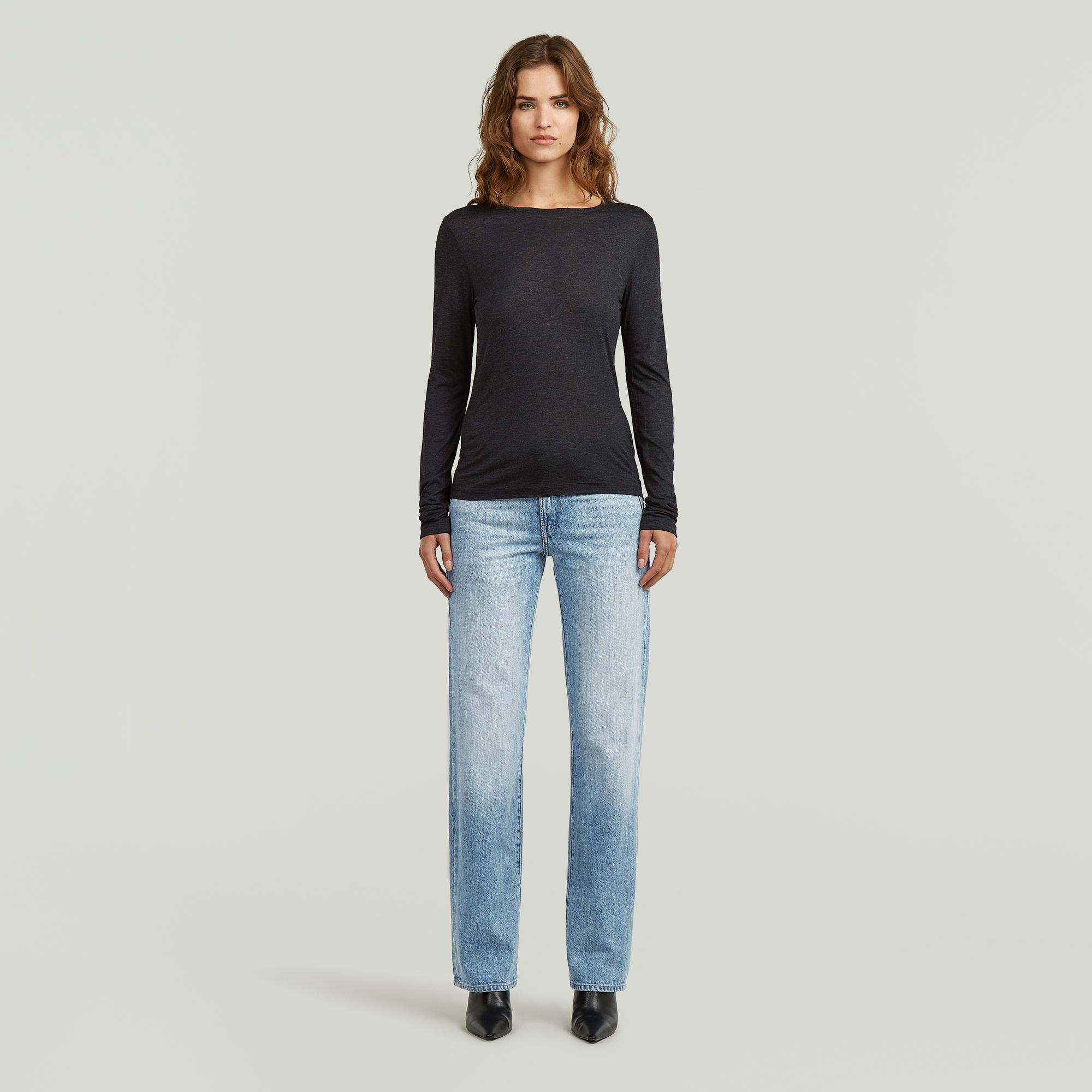 Thumbnail - Regular T-Shirt - Mehrfarbig - Damen