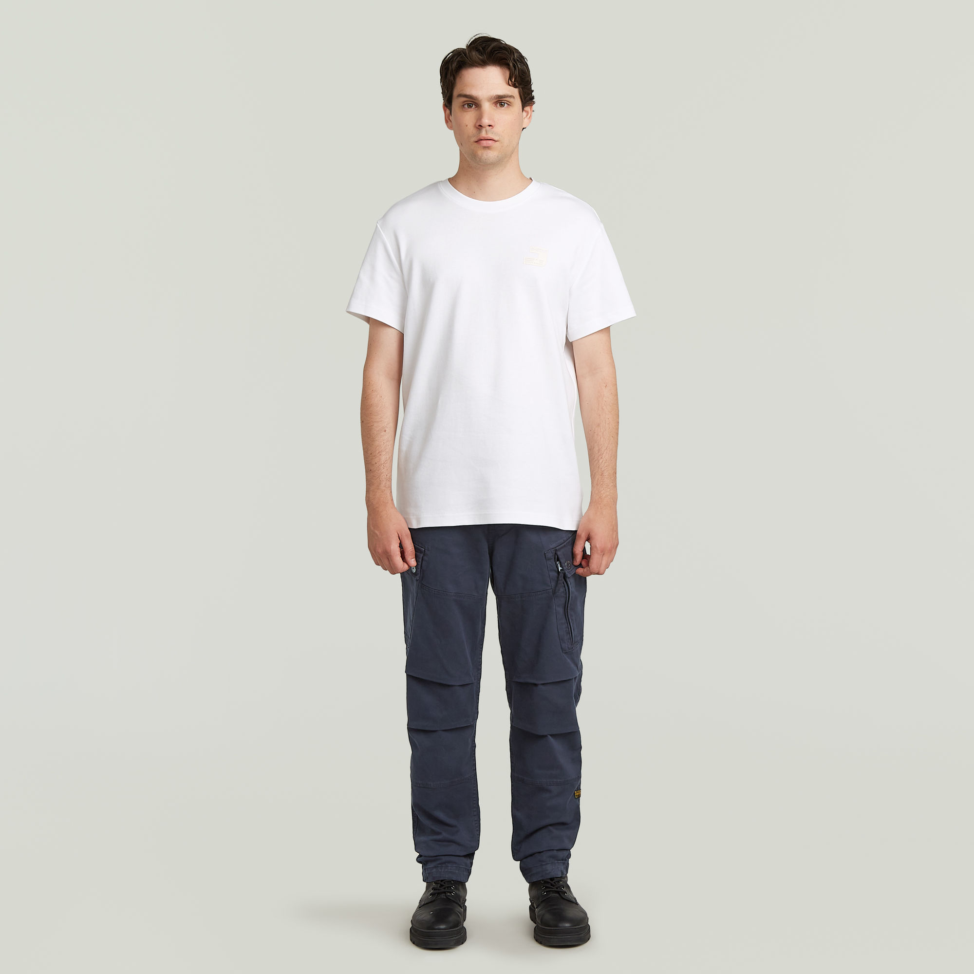Thumbnail - Roxic Zip Straight Tapered Hose - Dunkelblau - Herren