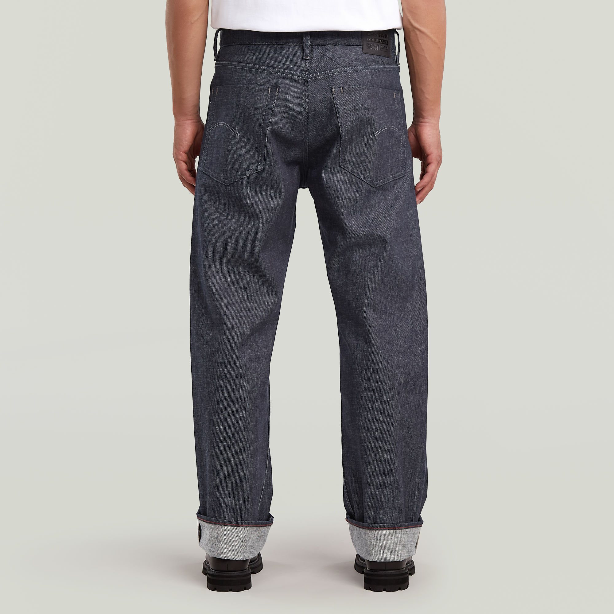 G-Star RAW Deeggie Selvedge Jeans Donkerblauw Heren