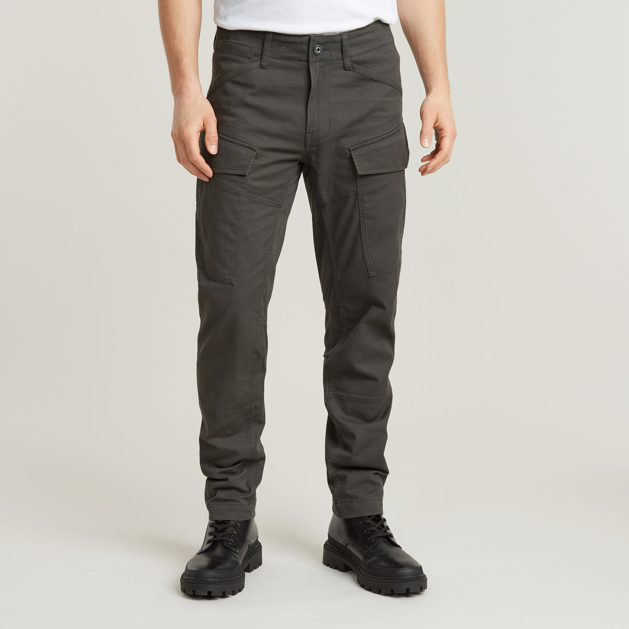 G-Star RAW Cargo Broek Regular Tapered Grijs Heren