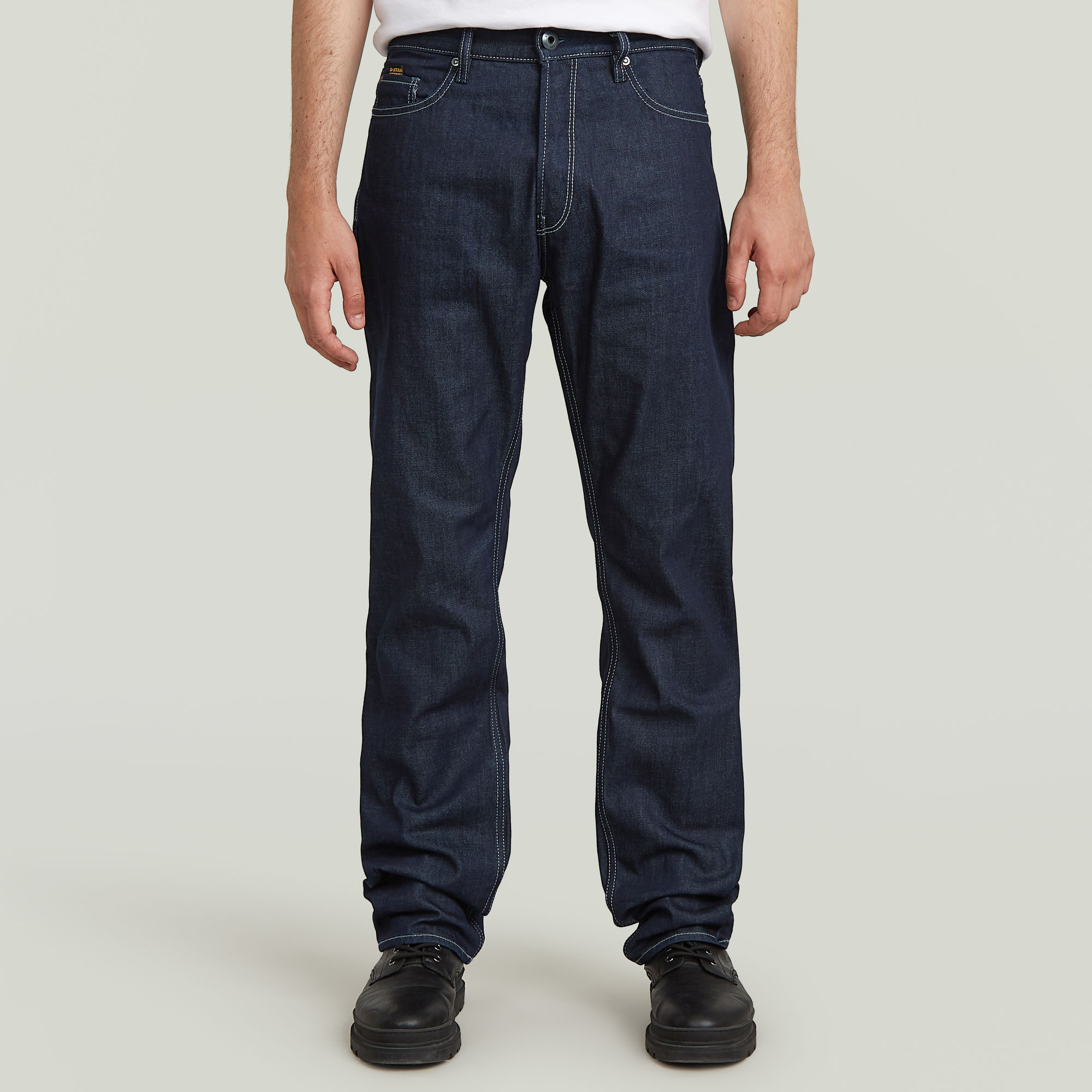 

Dakota Regular Straight Jeans - Dark blue - Men