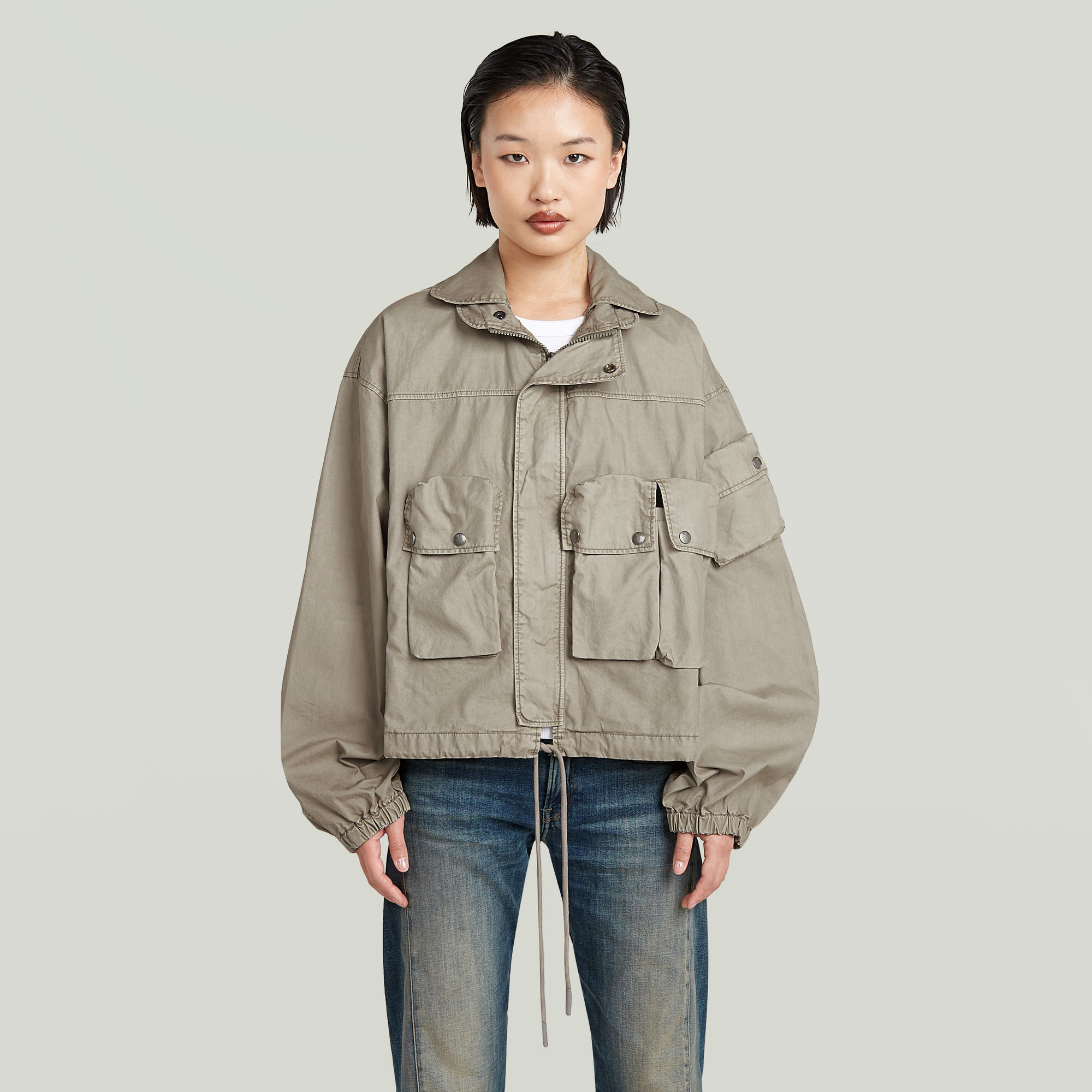 Field Jacke - Beige - Damen