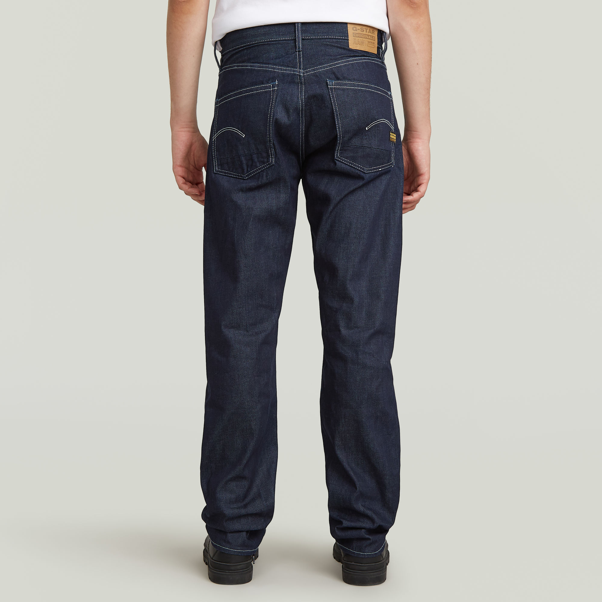 G-Star RAW Dakota Regular Straight Jeans Donkerblauw Heren