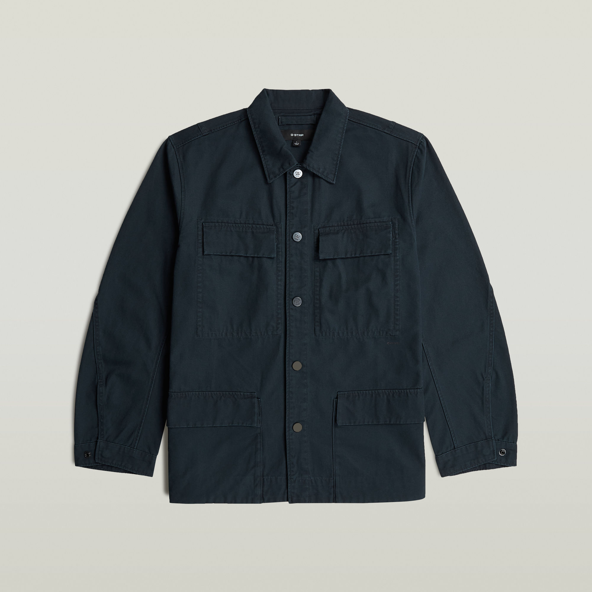 Thumbnail - Reversible 4 Pocket Hemd - Dunkelblau - Herren