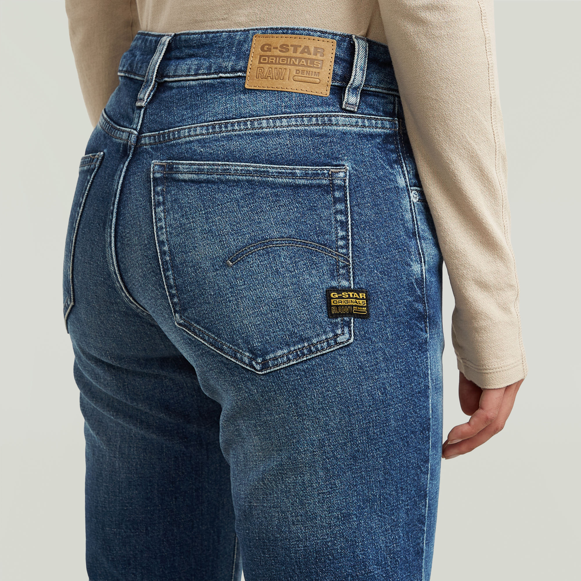 G-Star RAW Stevey 3D Flare Jeans Midden blauw Dames