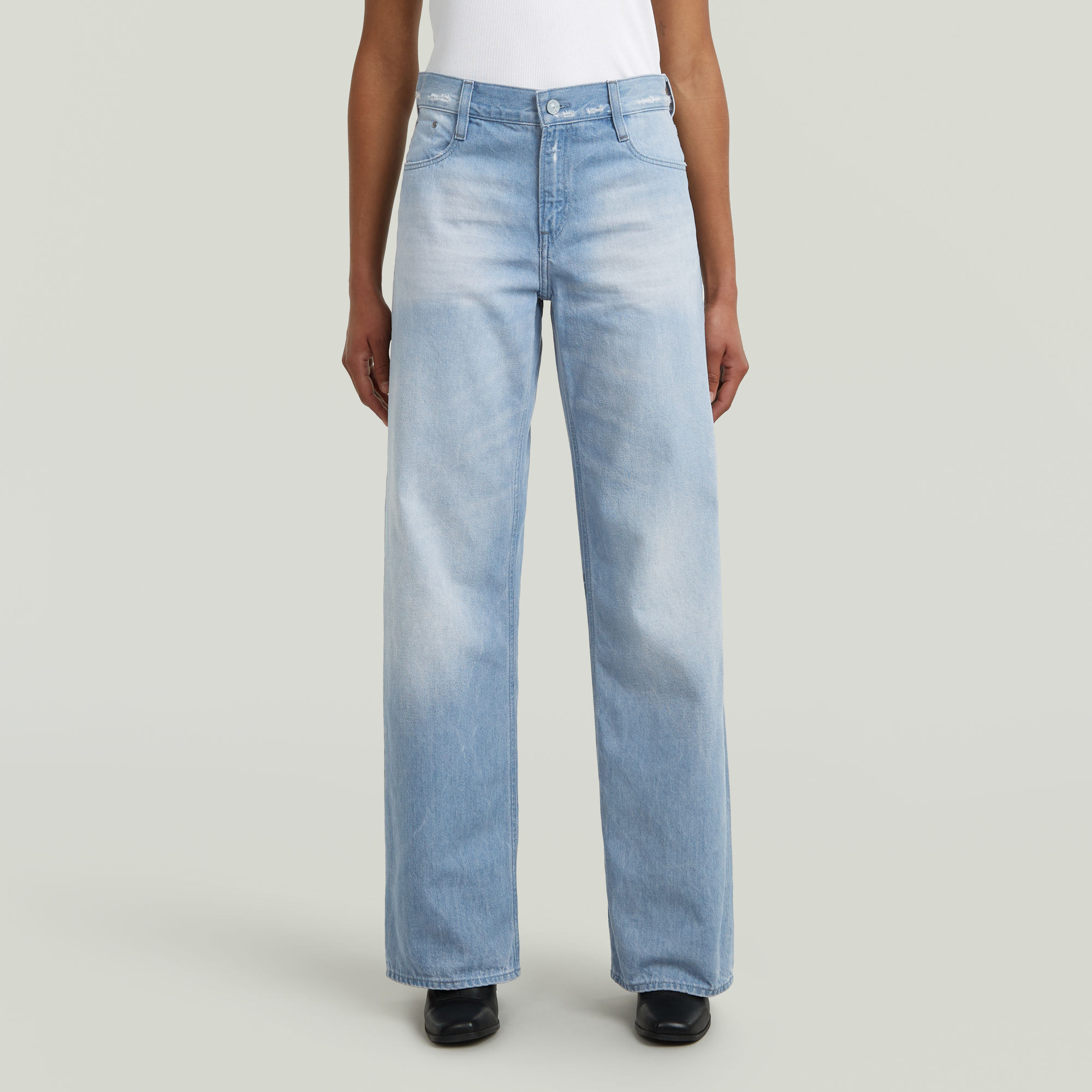 

Judee Low Waist Loose Jeans - Light blue - Women