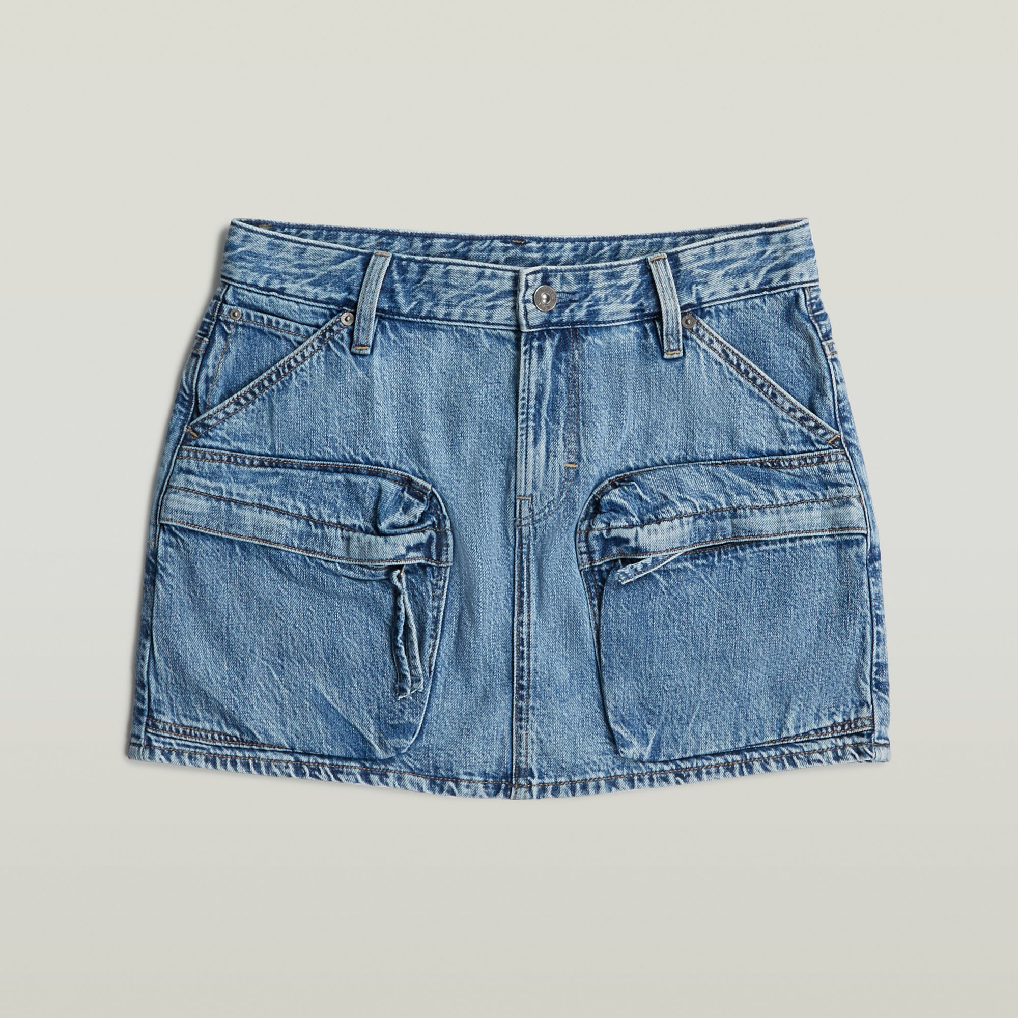 Thumbnail - Mini Cargo Rock - Mittelblau - Damen