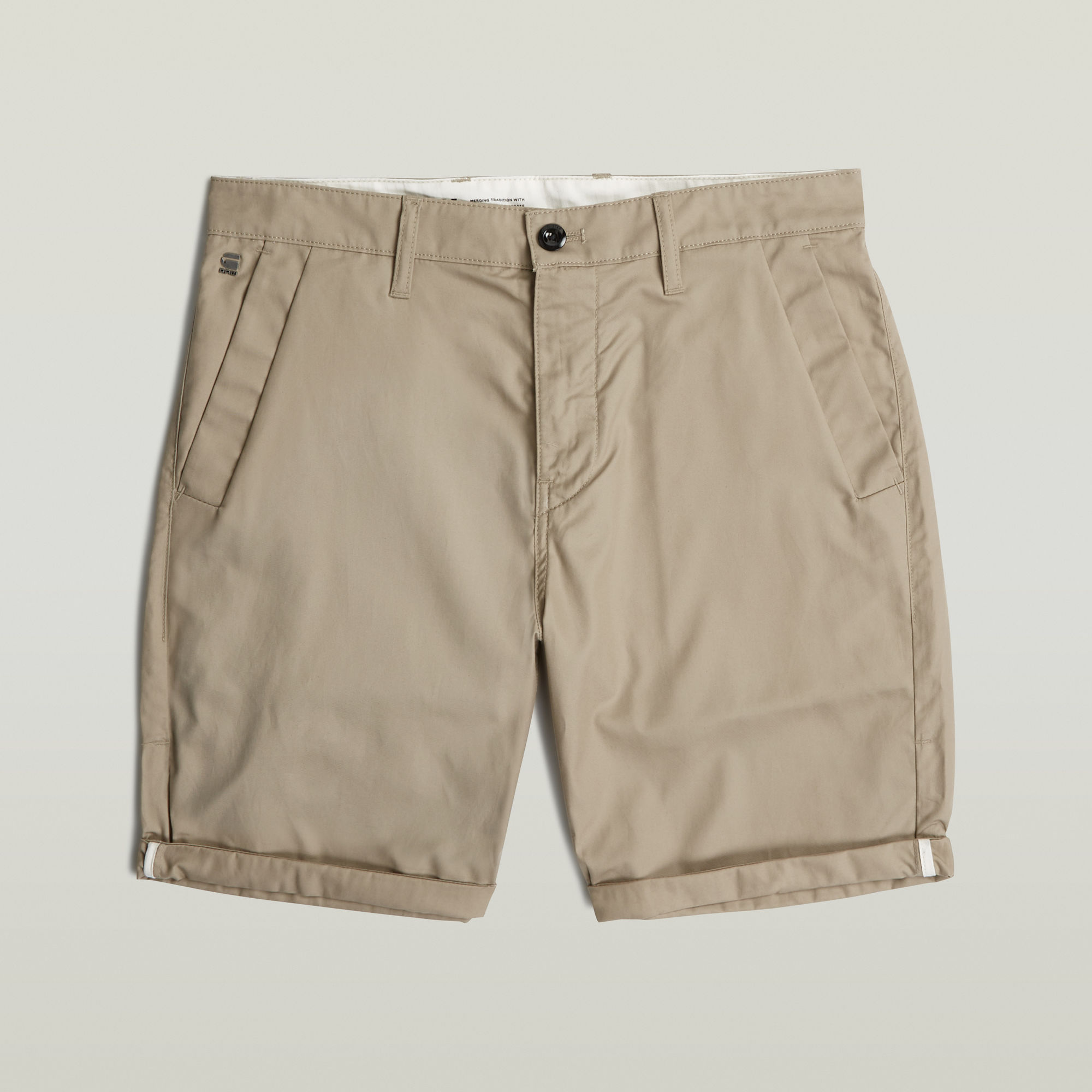 Thumbnail - Bronson Straight Shorts - Beige - Herren
